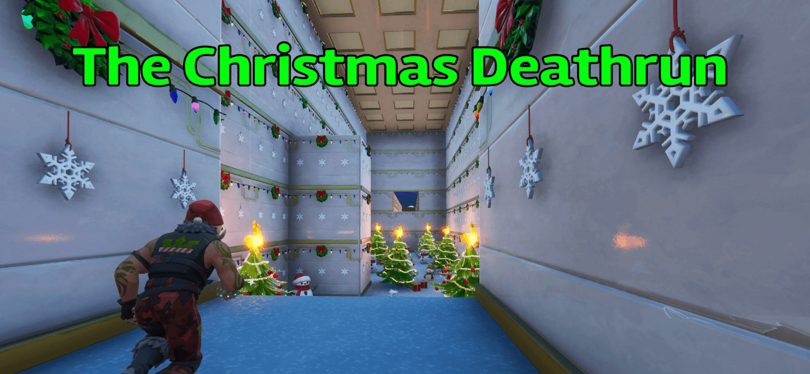 555 Level Xmas Deathrun🎁 - Fortnite Creative Map Code - Dropnite