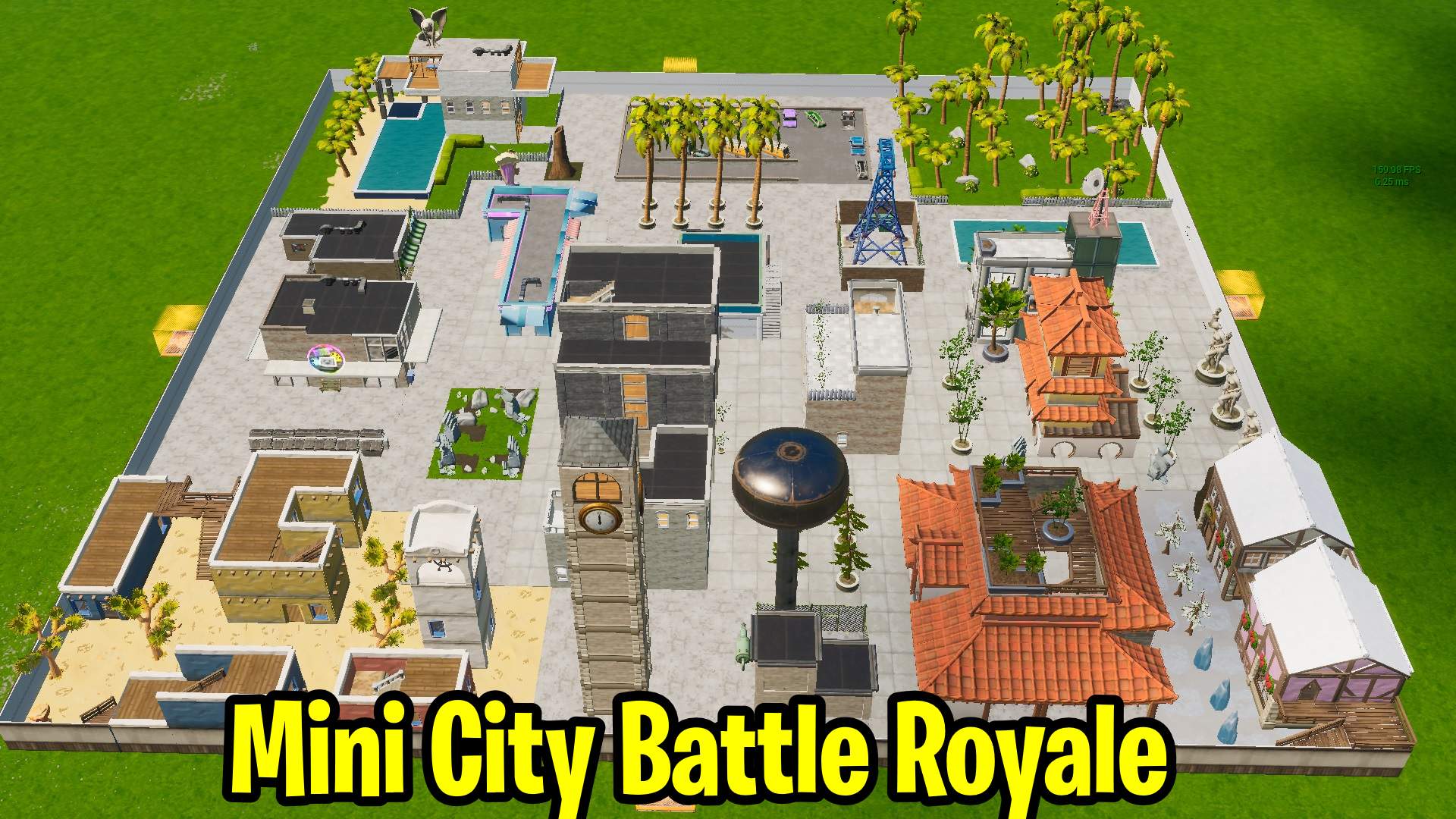 Mini City Battle Royale Fortnite Creative Map Codes Dropnite Com