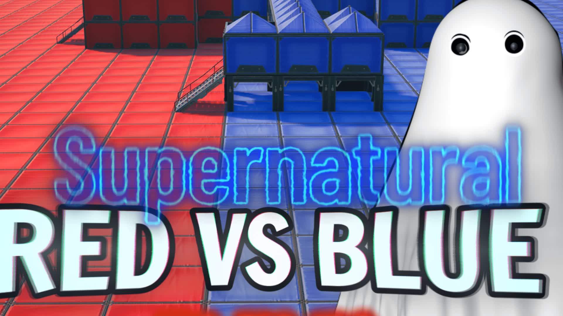 Supernatural Red vs Blue