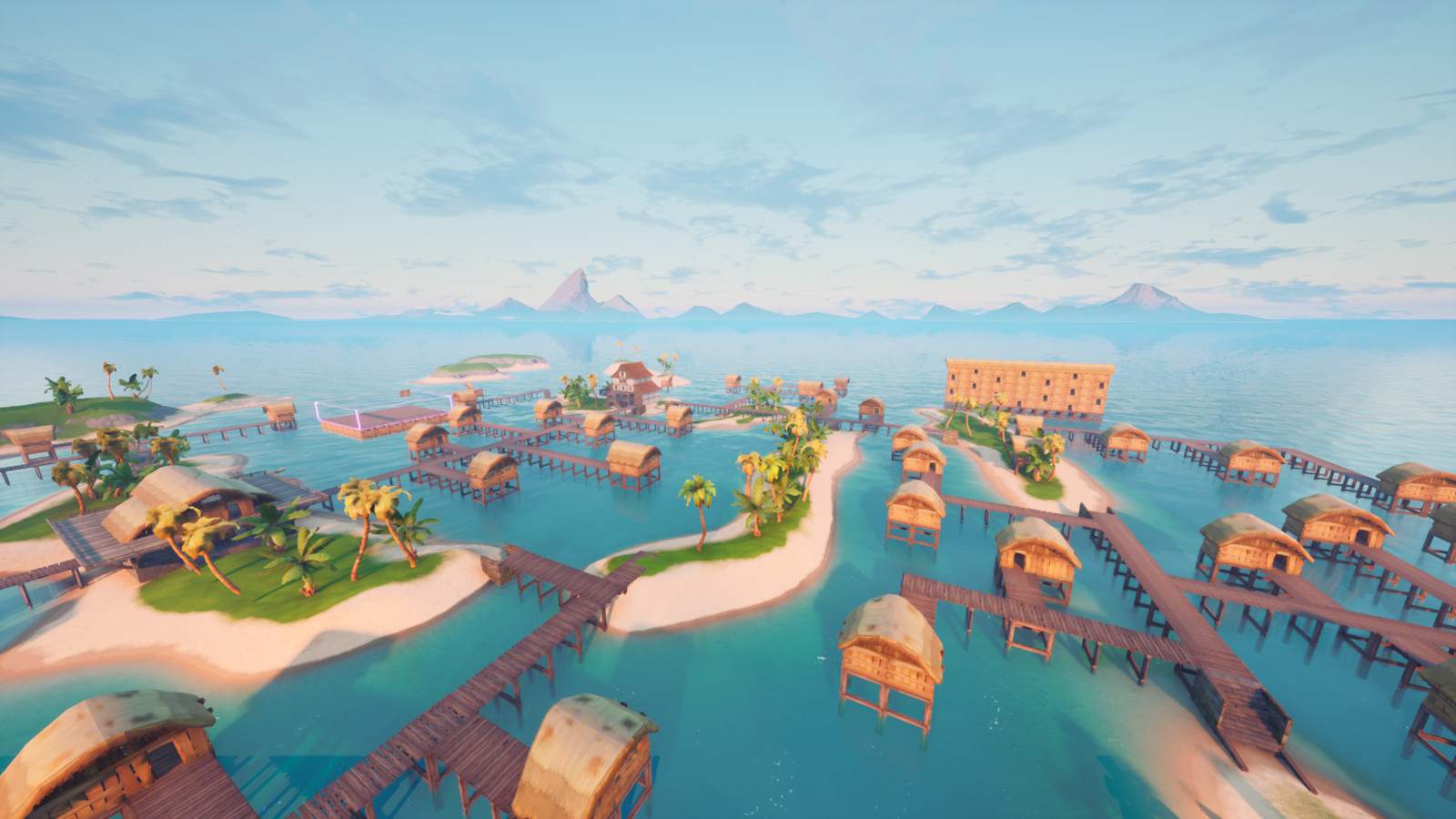 Chill Sunset 1v1 Map Fortnite Creative 1v1 And Warm Up Map Code