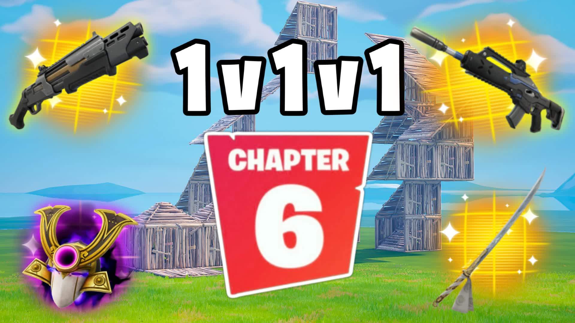 1v1v1 CHAPTER 6 REALISTIC PVP (FFA) 🌸