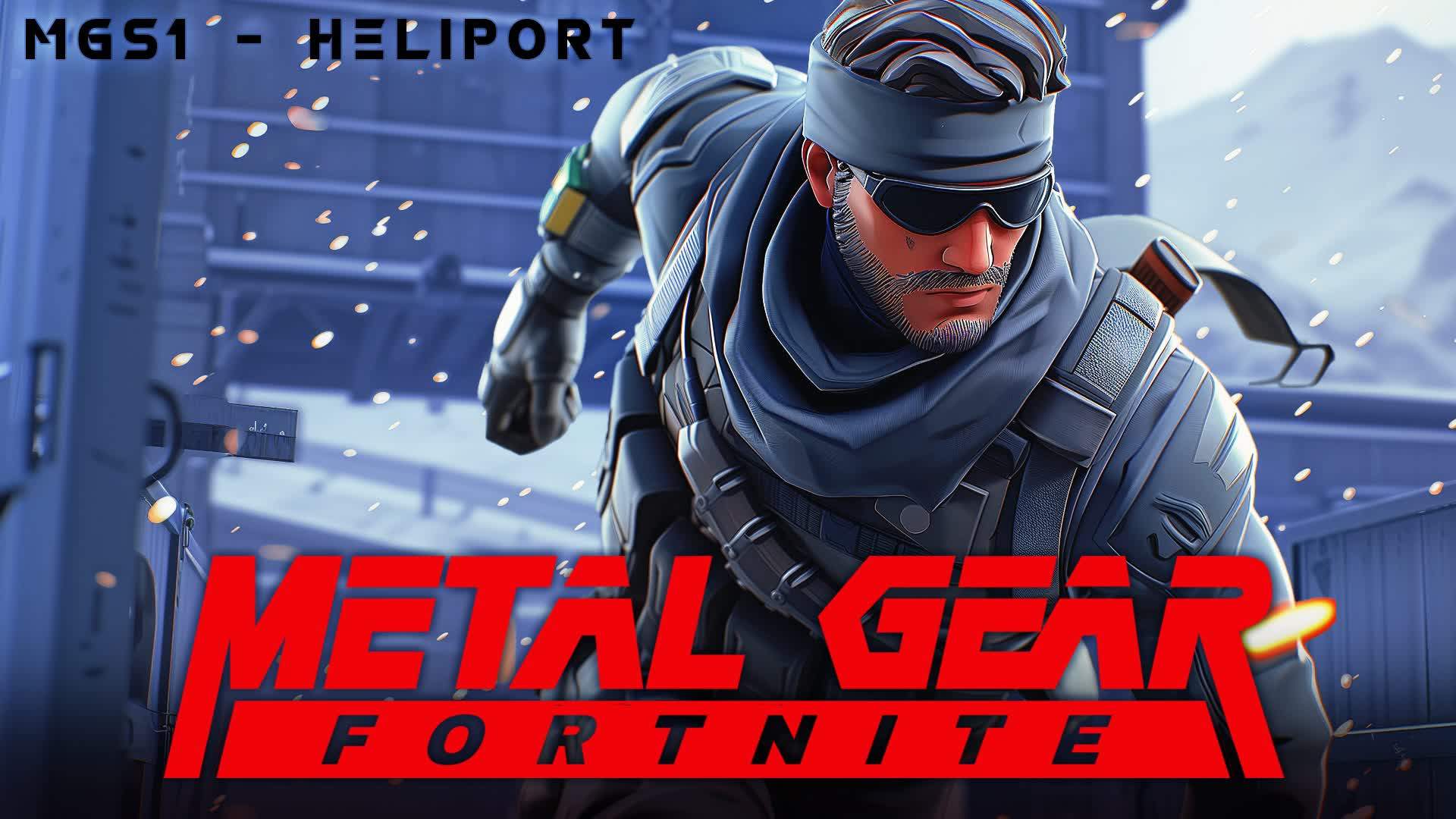 Metal Gear Fortnite - MGS1 Heliport
