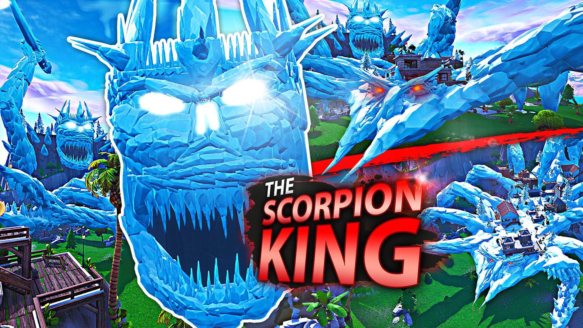 the scorpion king - skywars codes fortnite