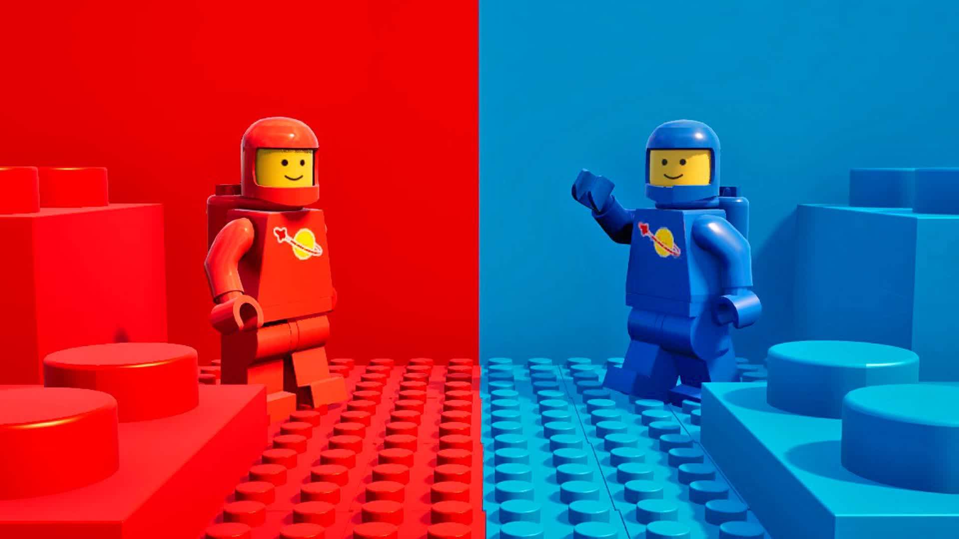 LEGO RED VS BLUE