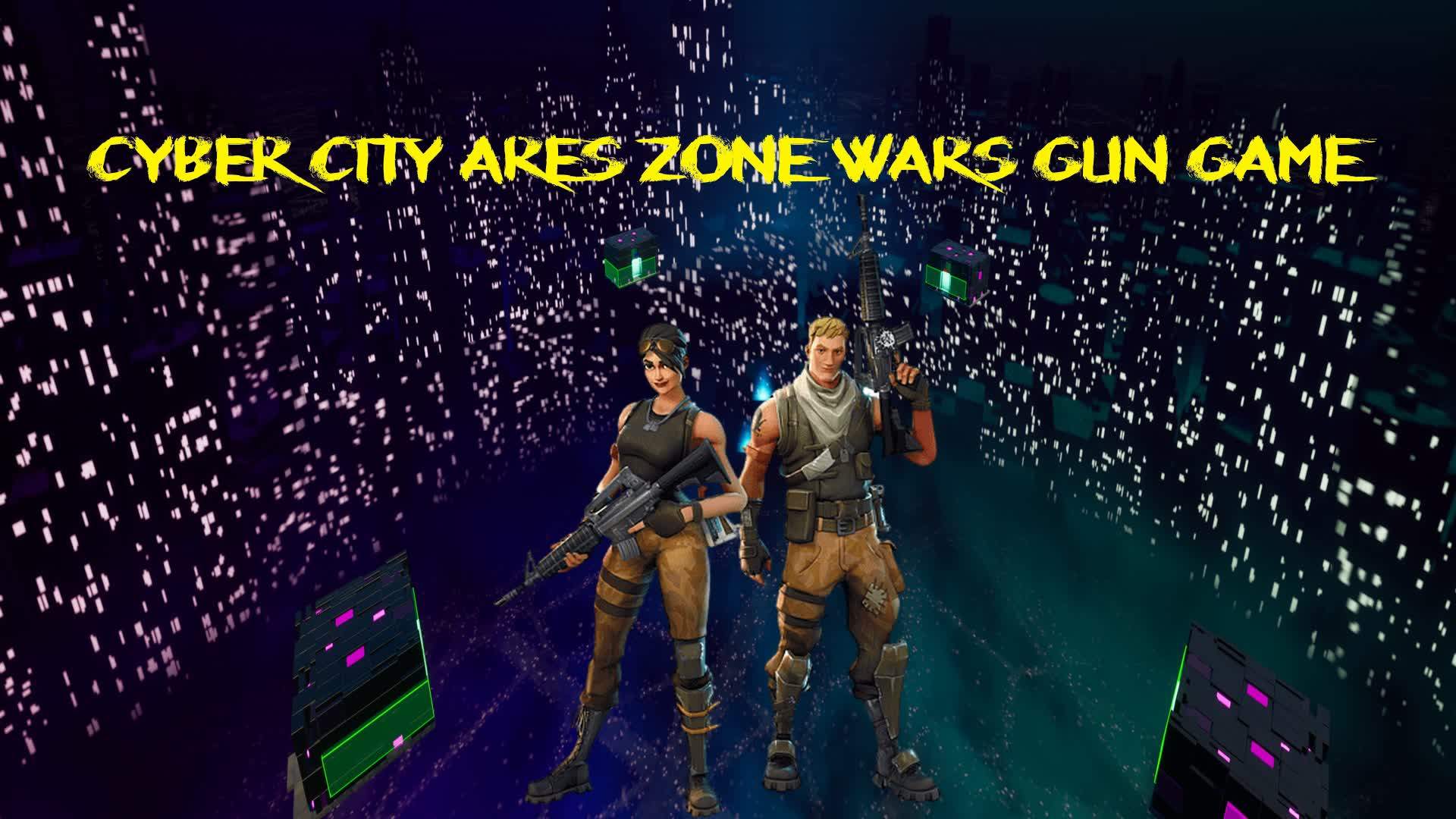 Cyber City Ares Zone Wars Gun Game