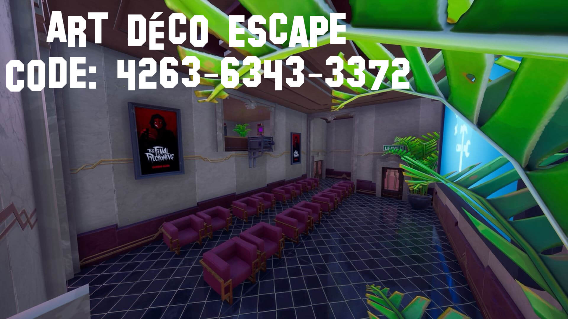 Art Deco Escape Fortnite Creative Map Codes Dropnite Com