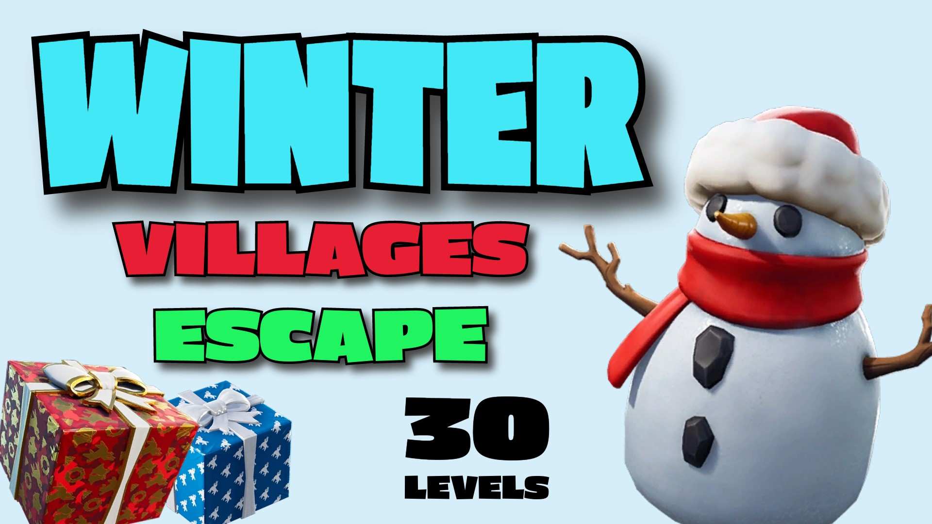Winter villages escape