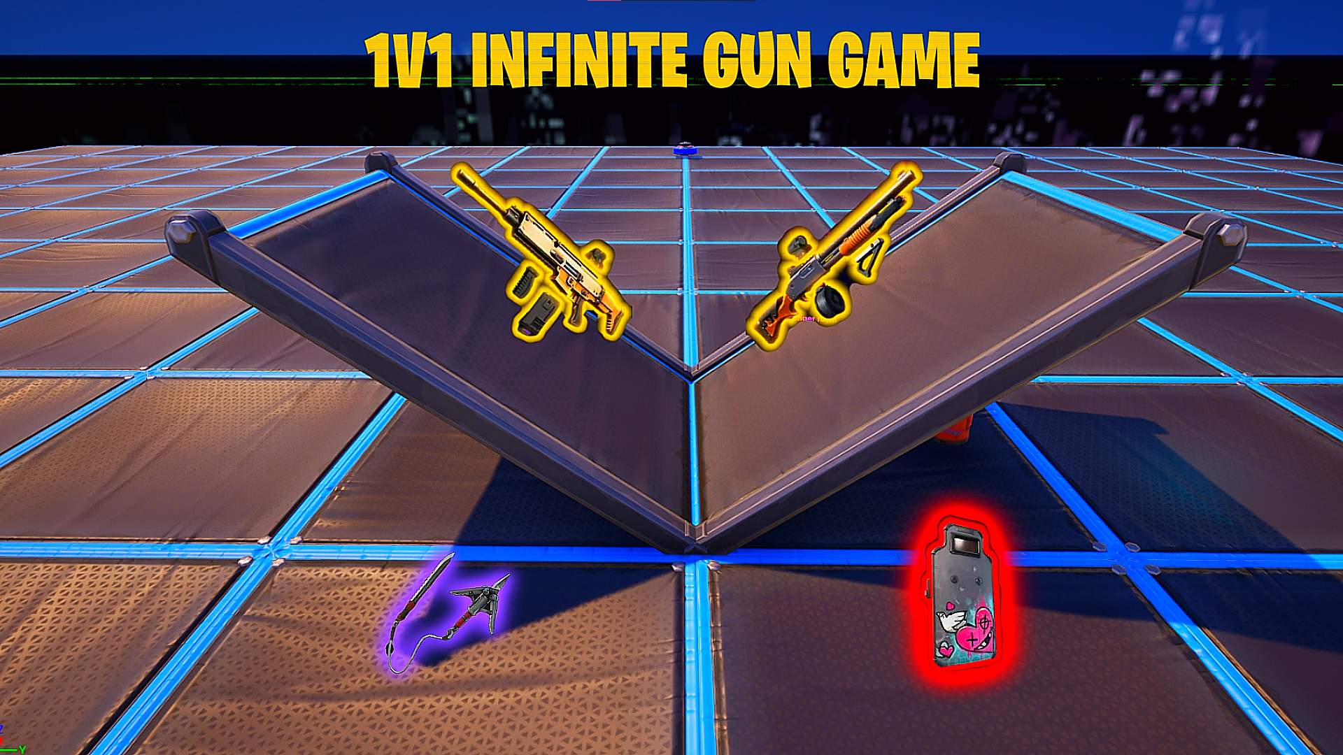 1V1 INFINITE GUN GAME
