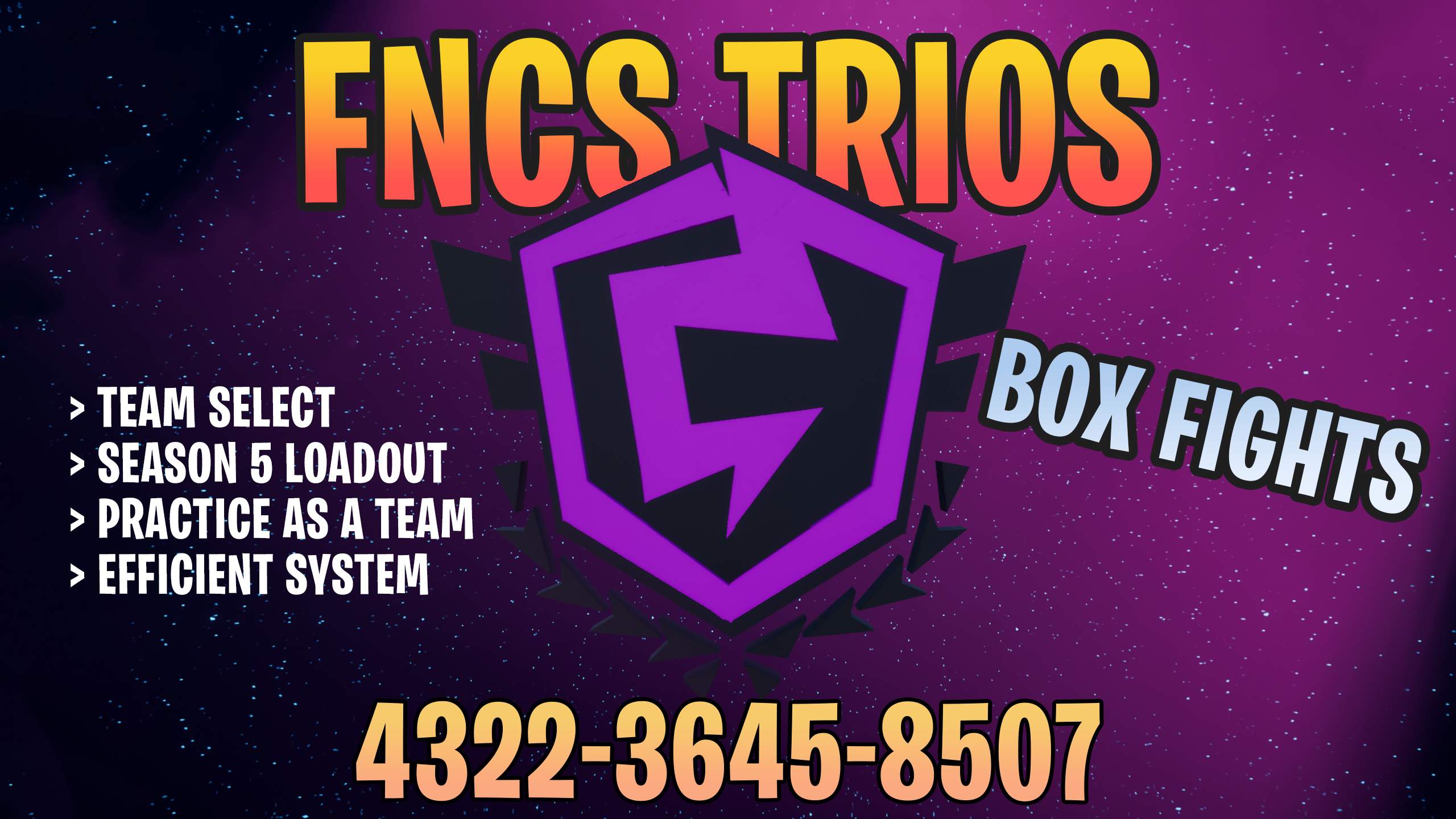 FNCS TRIOS BOX FIGHTS