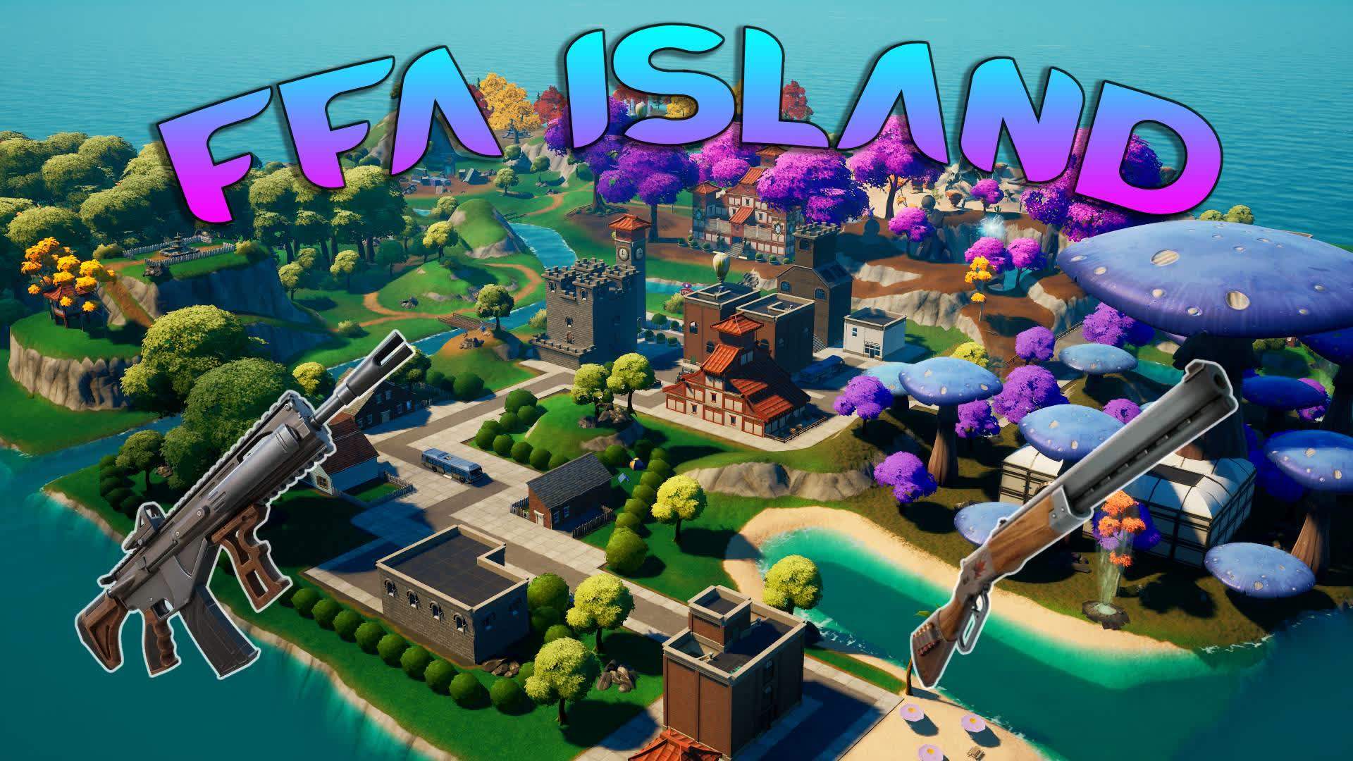 FFA Island 2.0 - EVERY WEAPON / RESPAWNS