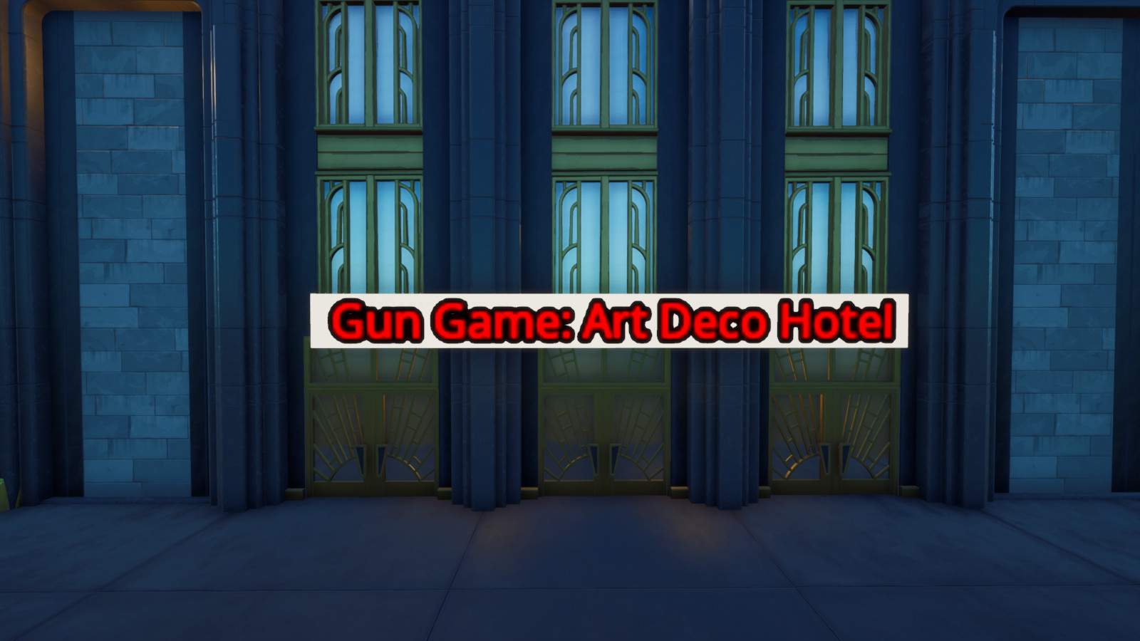 GUN GAME : ART DECO HOTEL