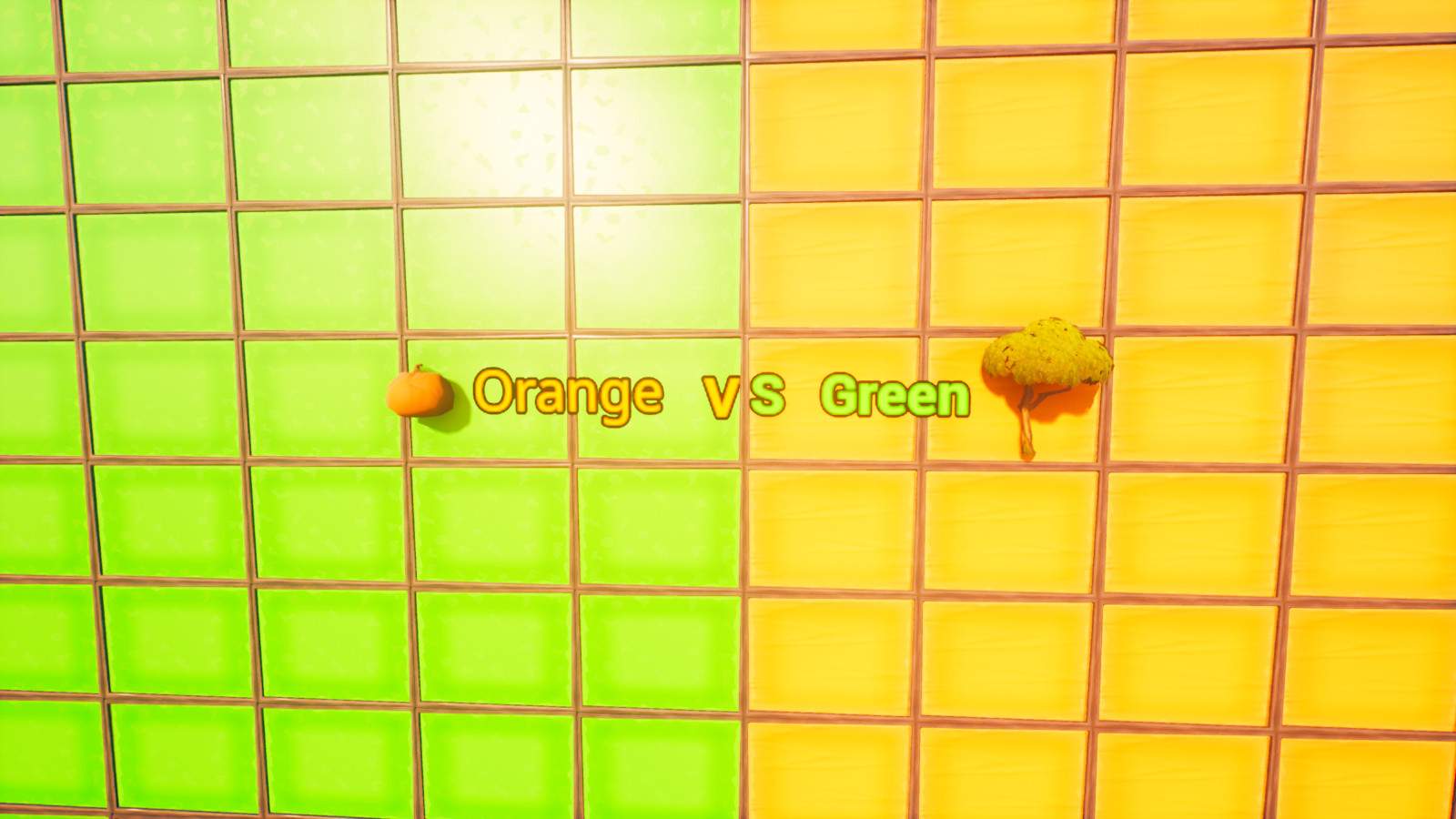 8V8 ORANGE VS GREEN RUMBLE!