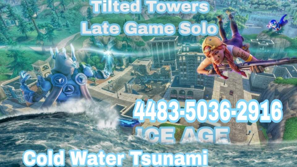 Tilted Towers Zone Wars Cold Water Tsuna