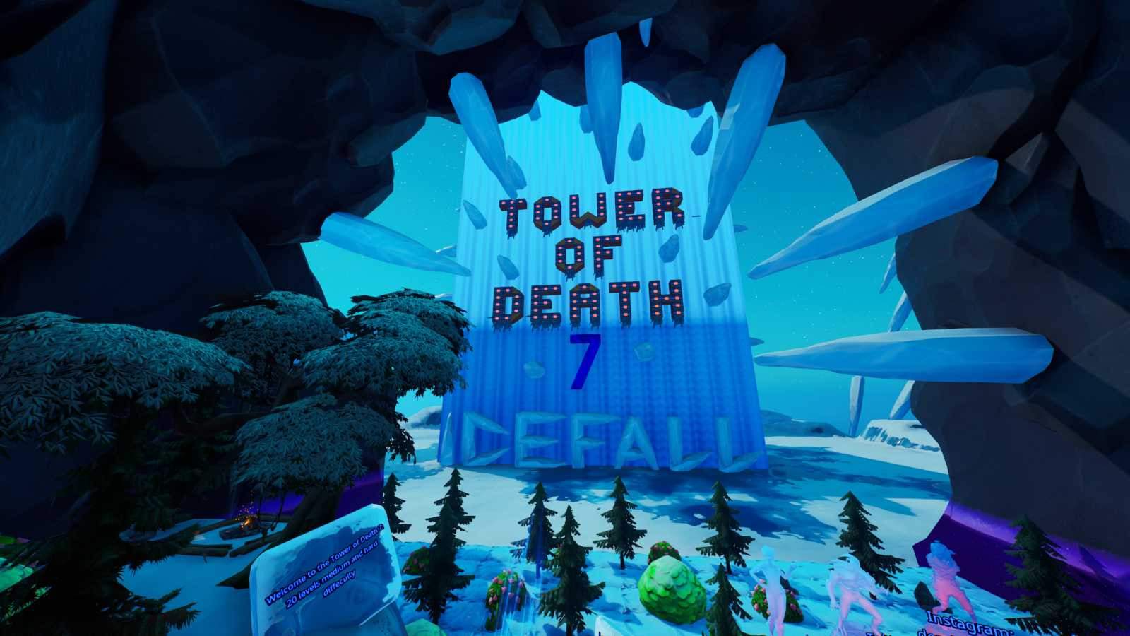 Tower of Death 7 icefall