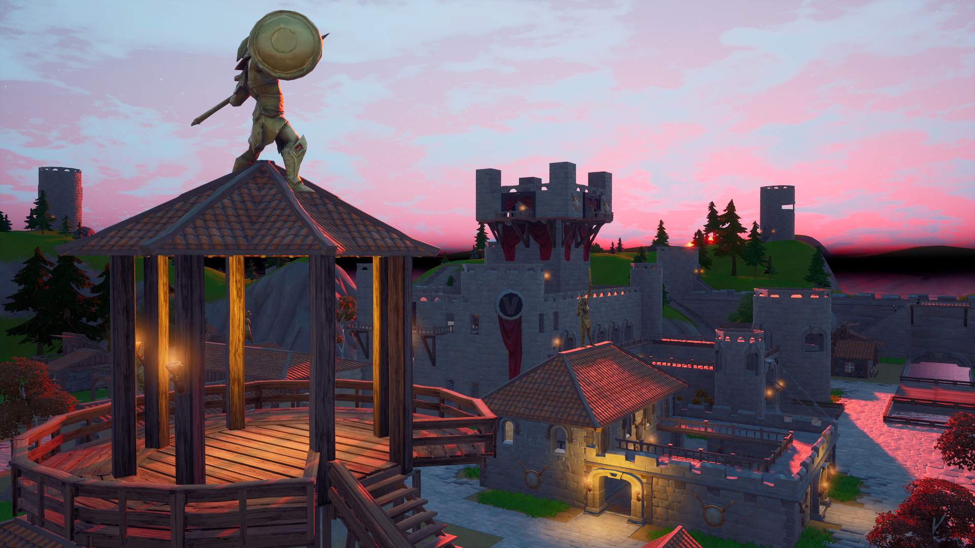 MEDIEVAL TILTED TOWERS ZONE WARS image 2
