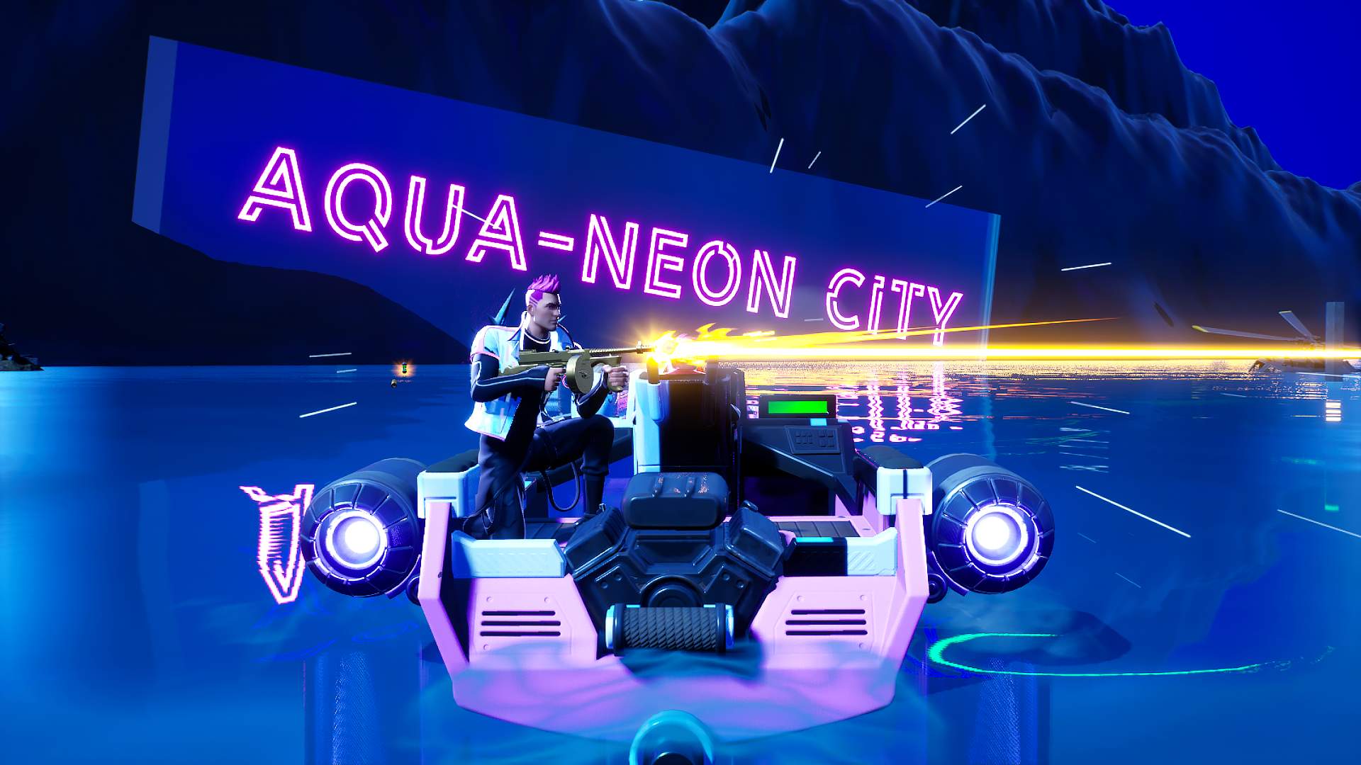 Aqua-Neon City: The Fight For Tomorrow