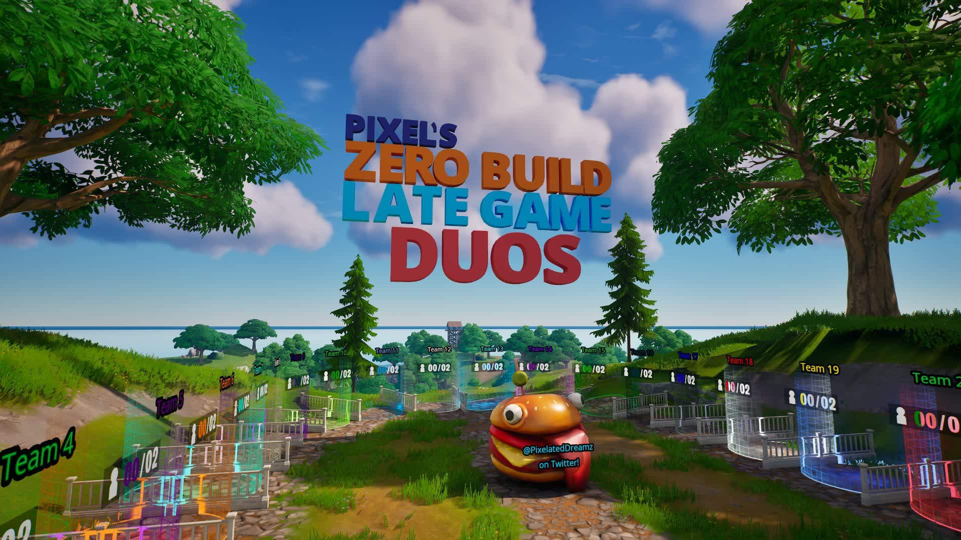 Pixel's Zero Build Late Game Duos