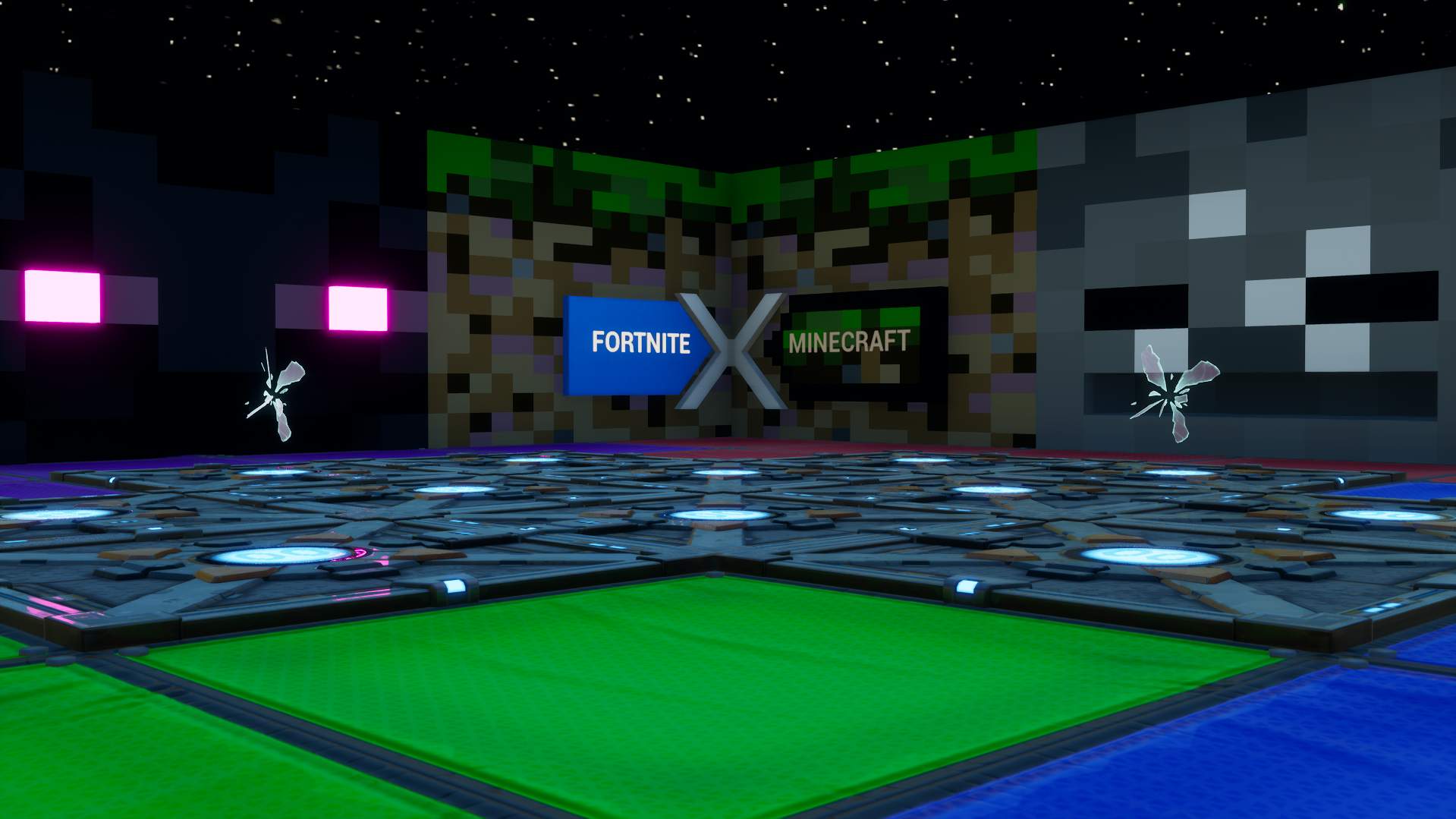 BEDWARS FORTNITE X MINECRAFT