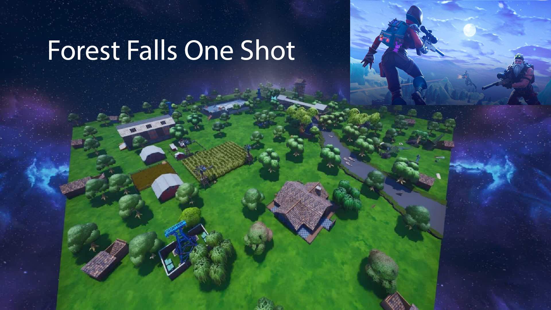 Forest Falls Sniper One Shot Fortnite Creative Map Code Dropnite