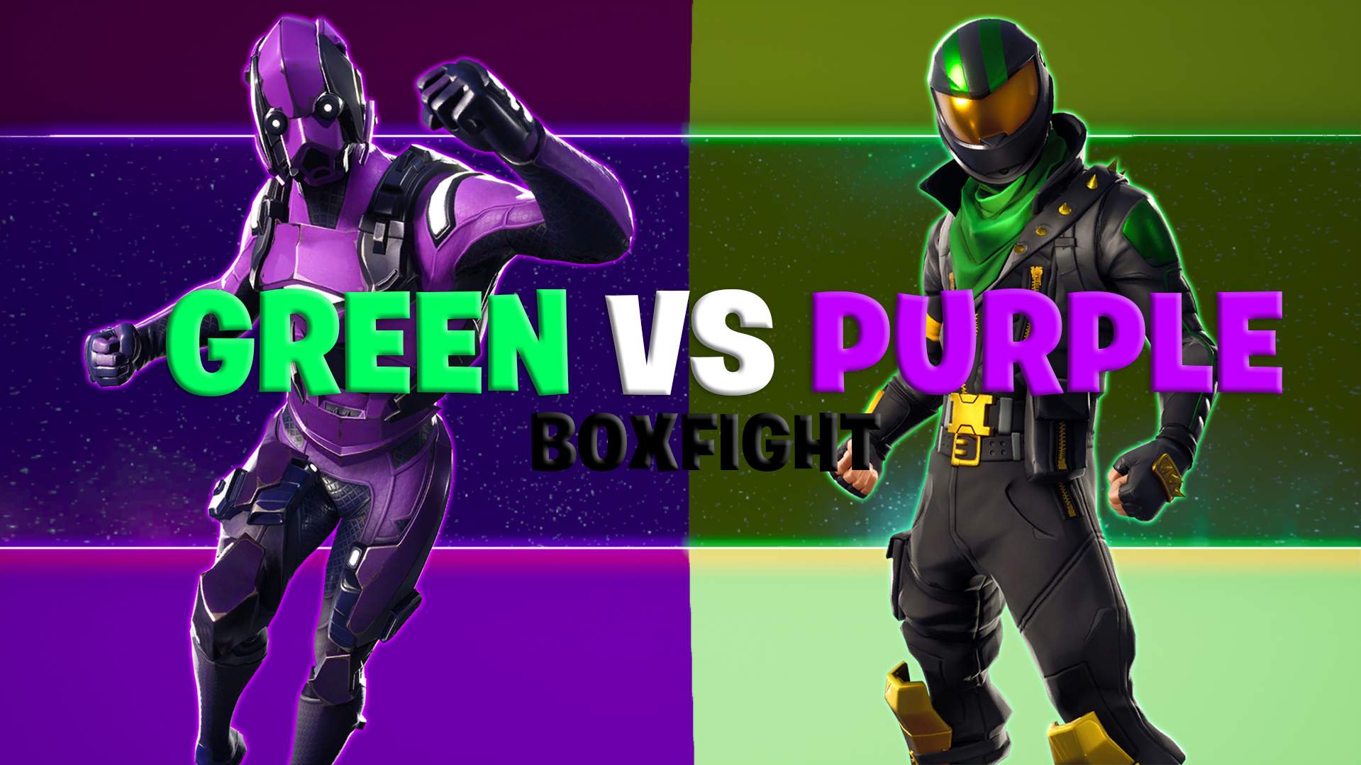 FFA - GREEN VS PURPLE BOXFIGHT