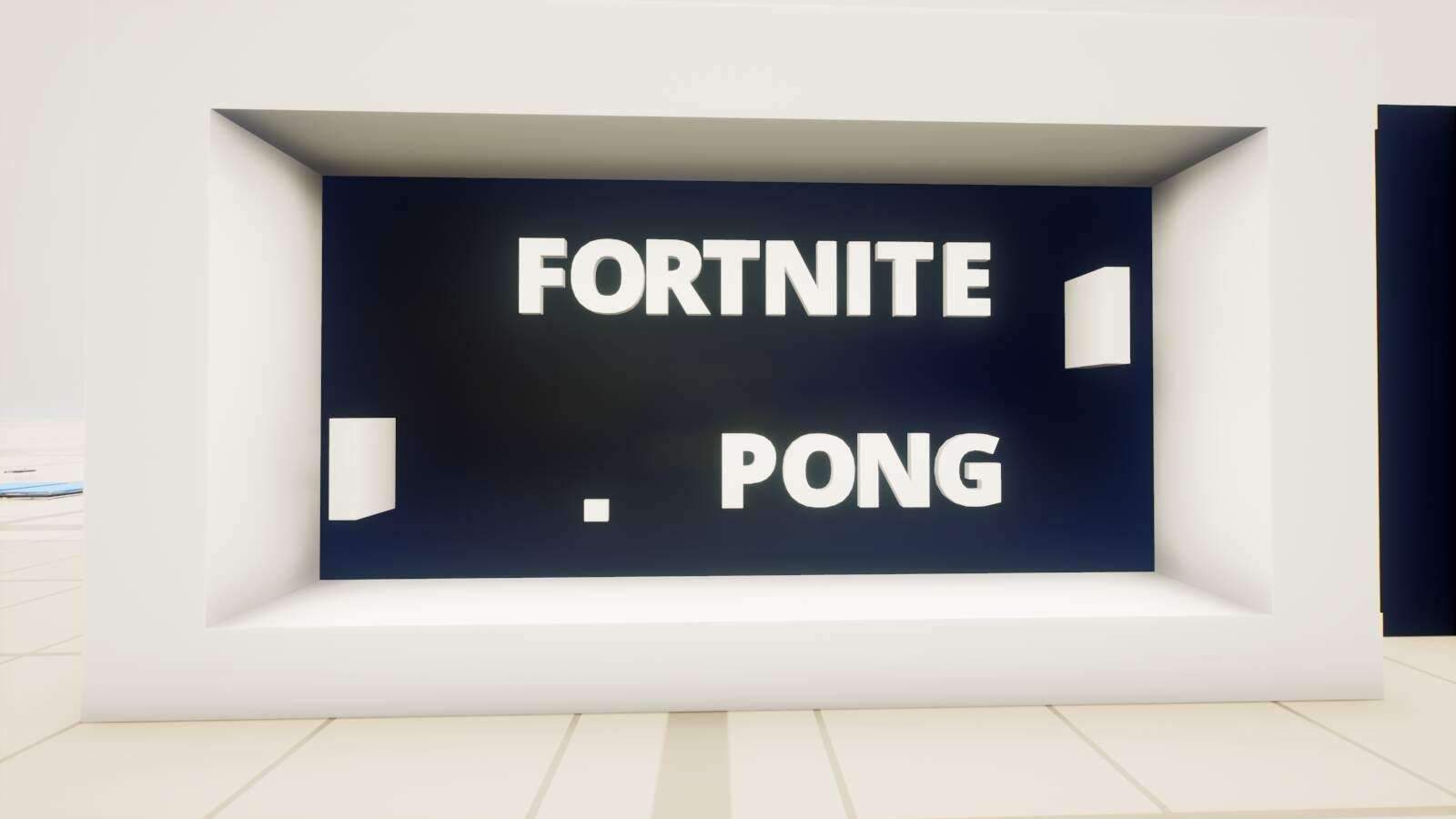 Fortnite Pong