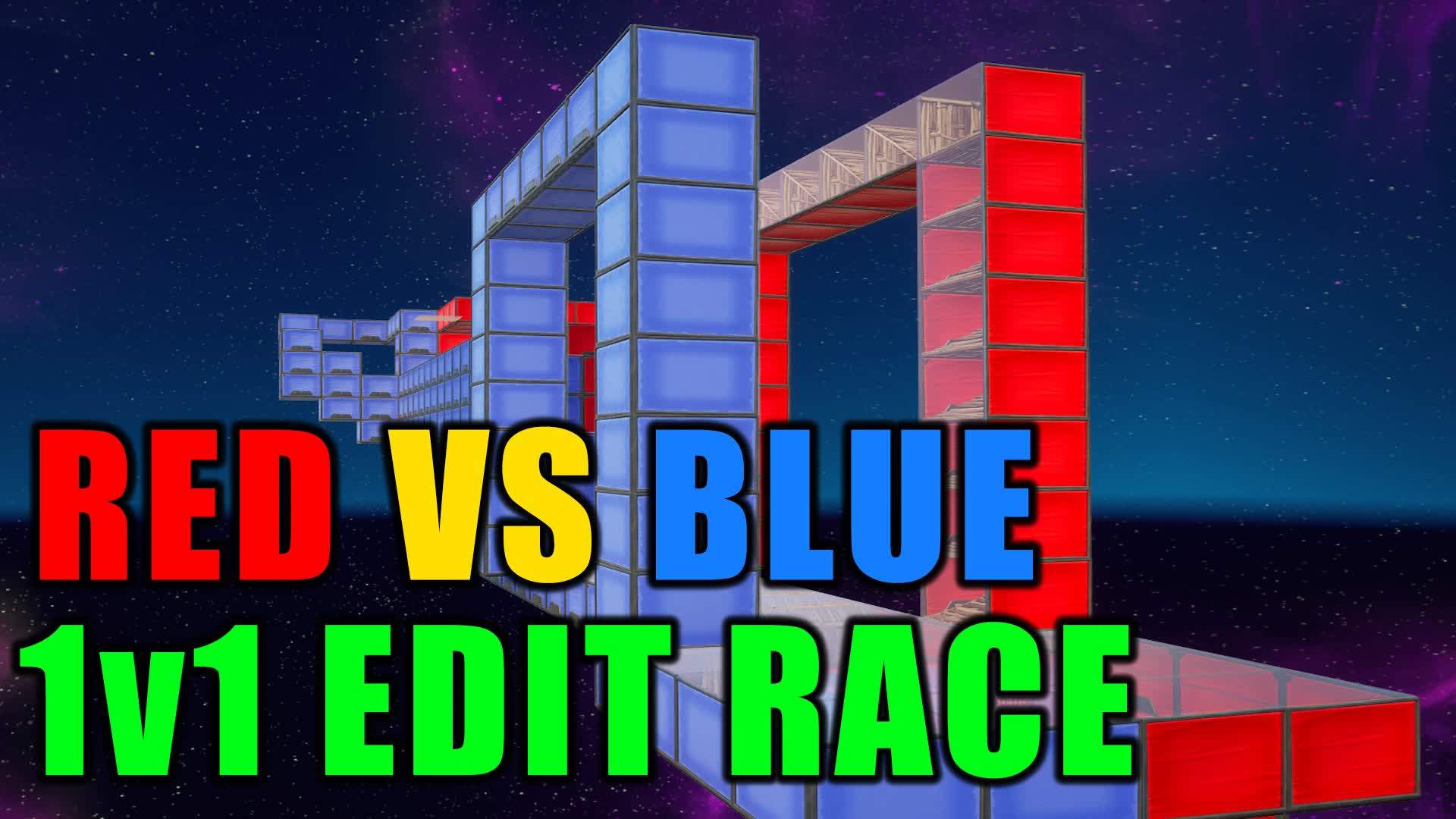 RED VS BLUE 1v1 EDIT RACE