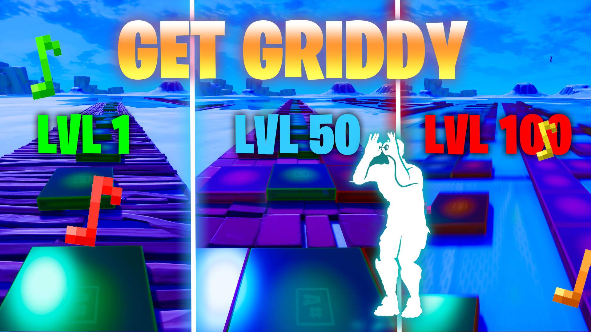 GET GRIDDY EMOTE IN FORTNITE 5032-4197-9717