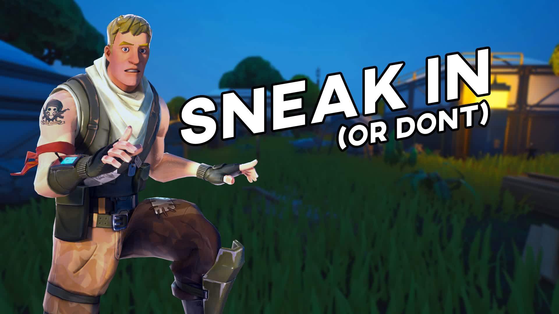 SNEAK IN (OR DONT)