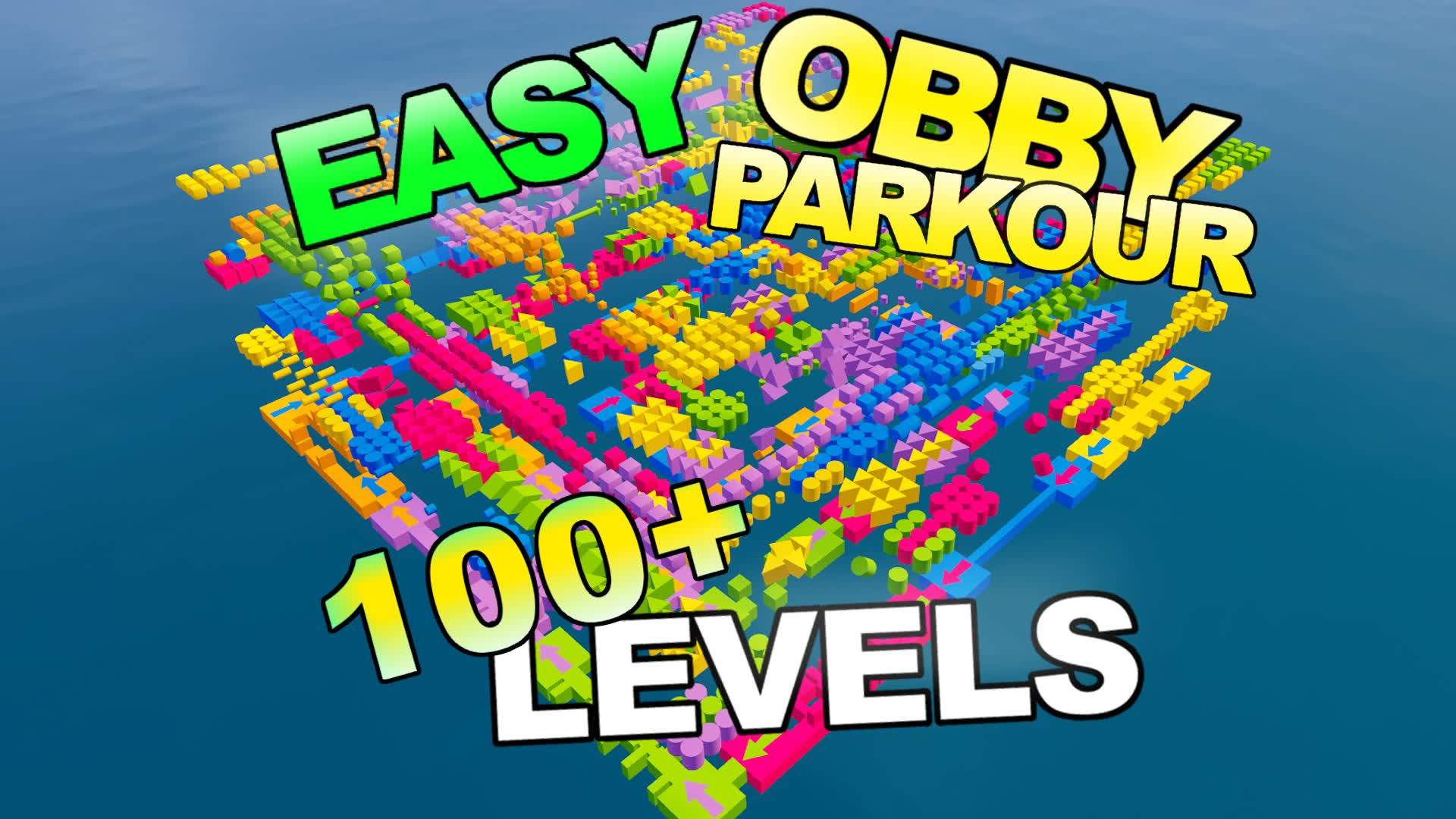 Block Parkour Obby Easy 100+ Levels