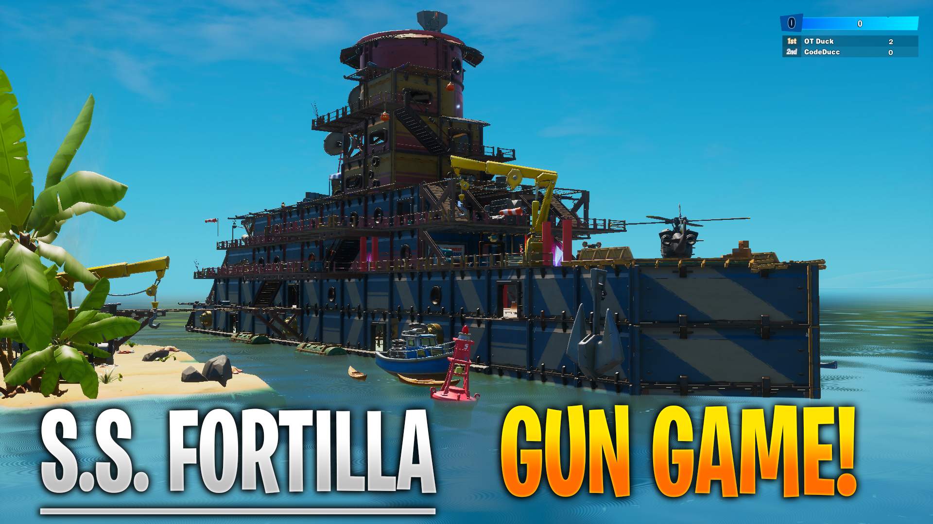 S.S. FORTILLA GUN GAME!