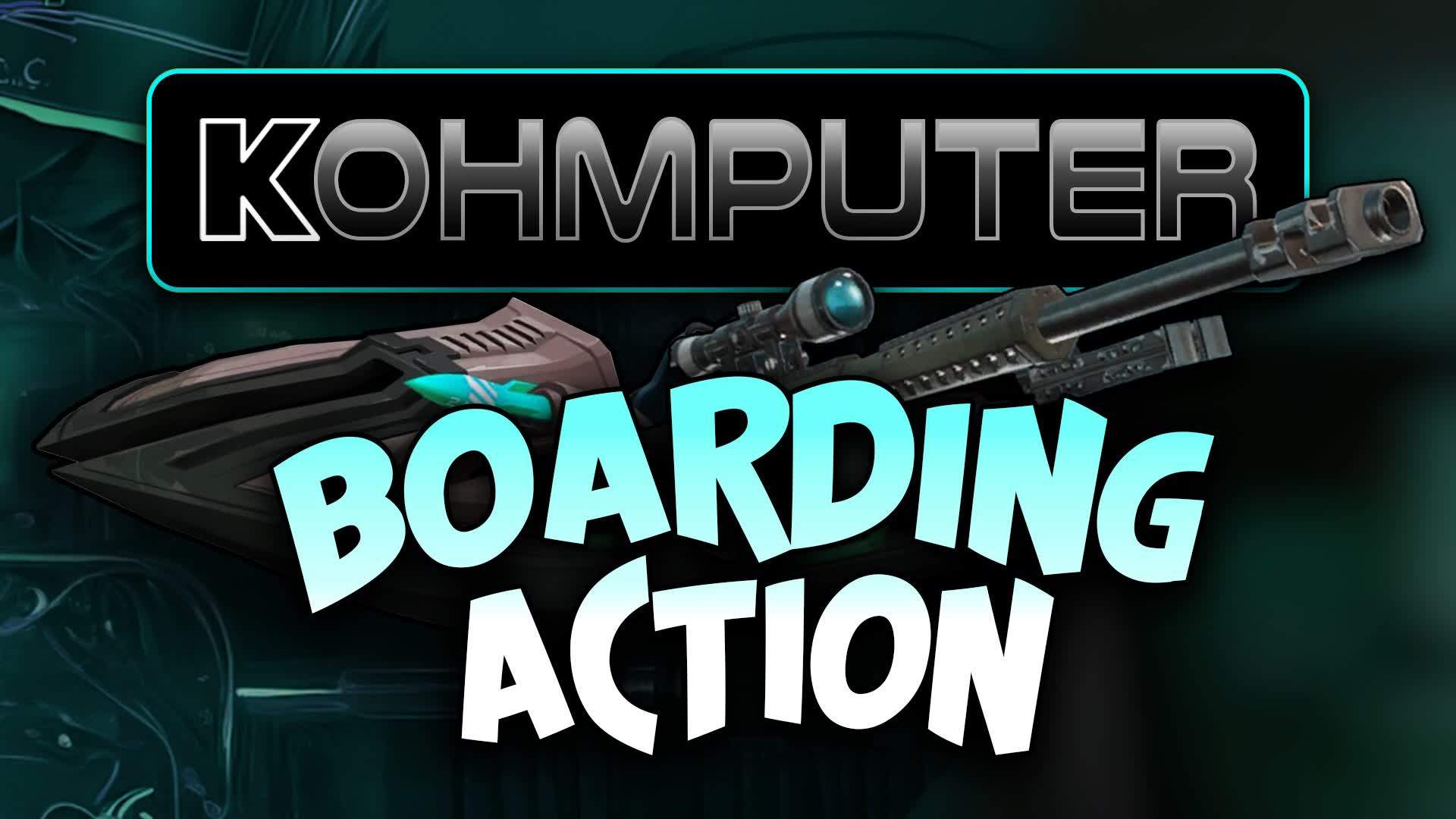 KOHMPUTER BOARDING ACTION