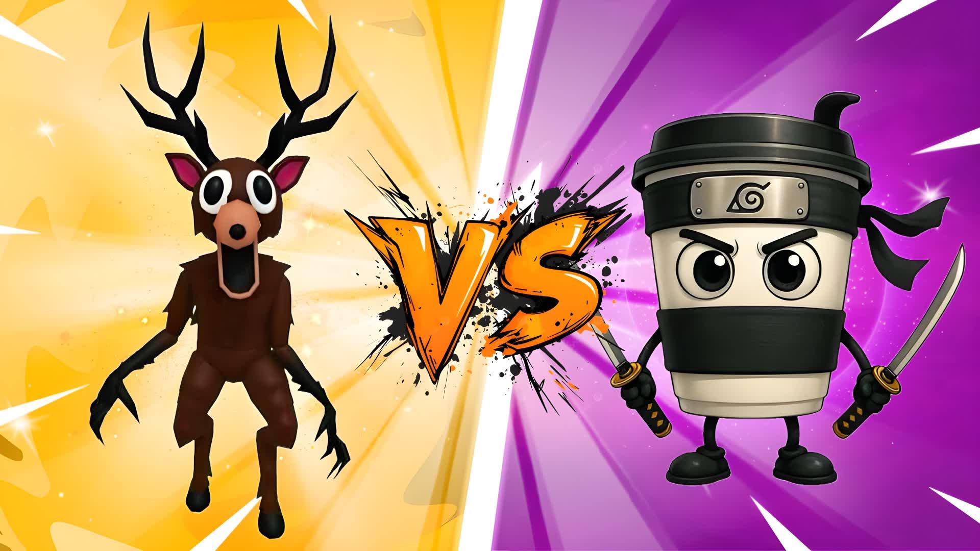 BRAINROT DEER VS CAPPUCCINO KILLER