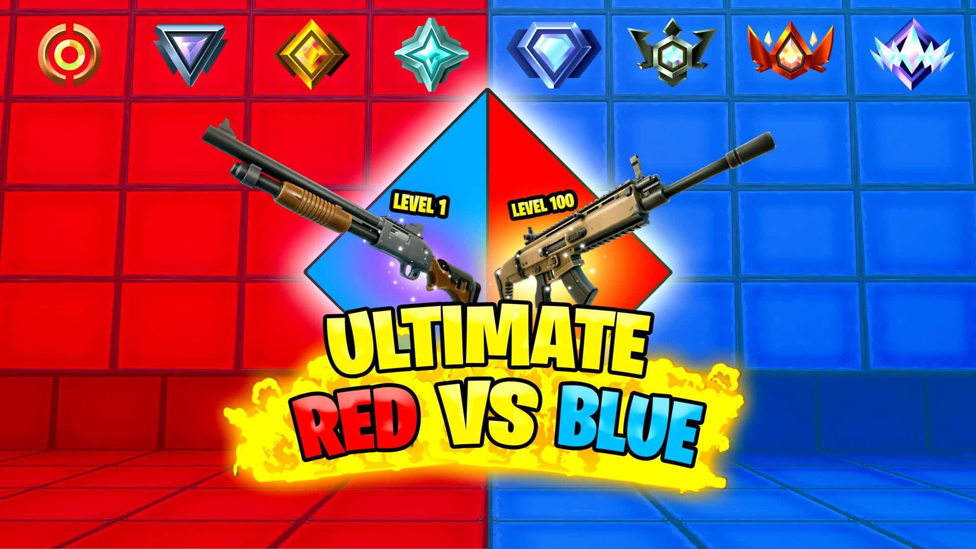 ULTIMATE RED VS BLUE 🔴🔵
