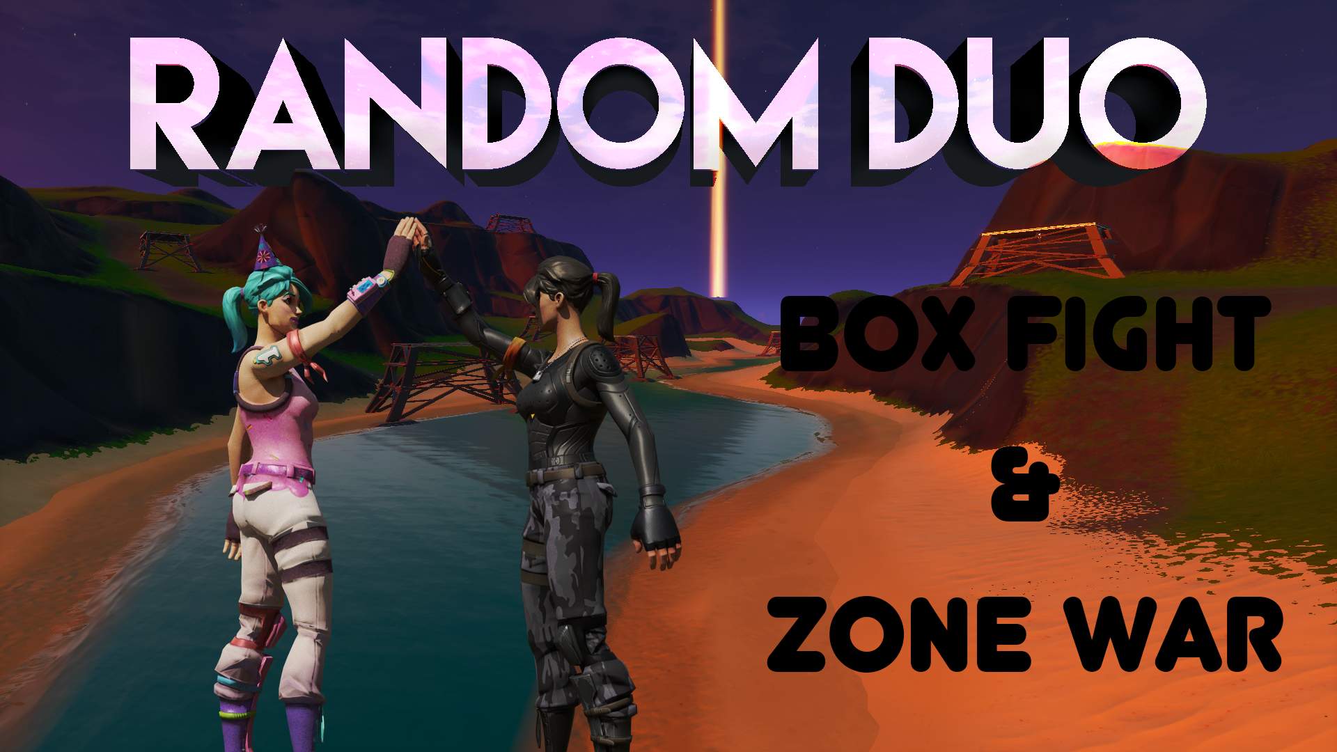 RANDOM DUO: BOX FIGHT & ZONE WAR
