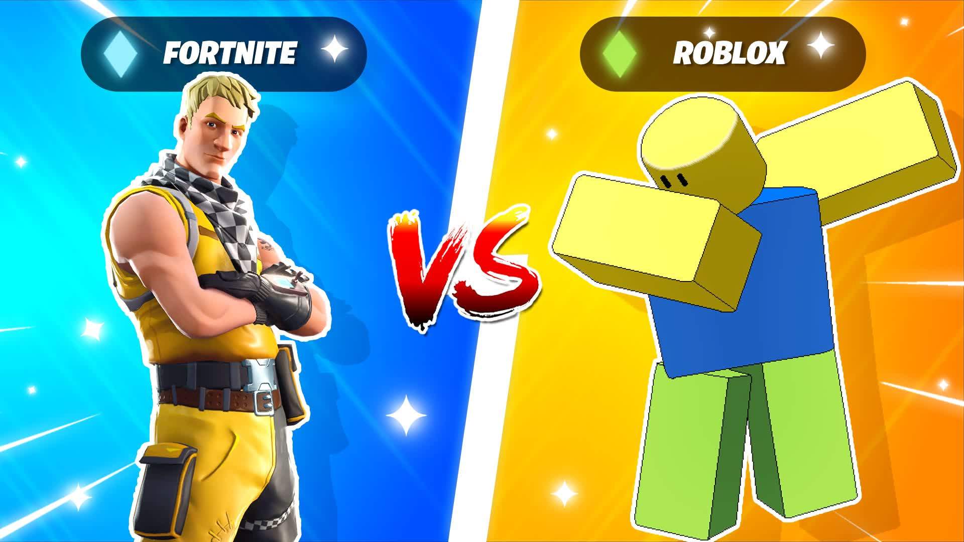 ⛏️ Fortnite vs Roblox 🟩