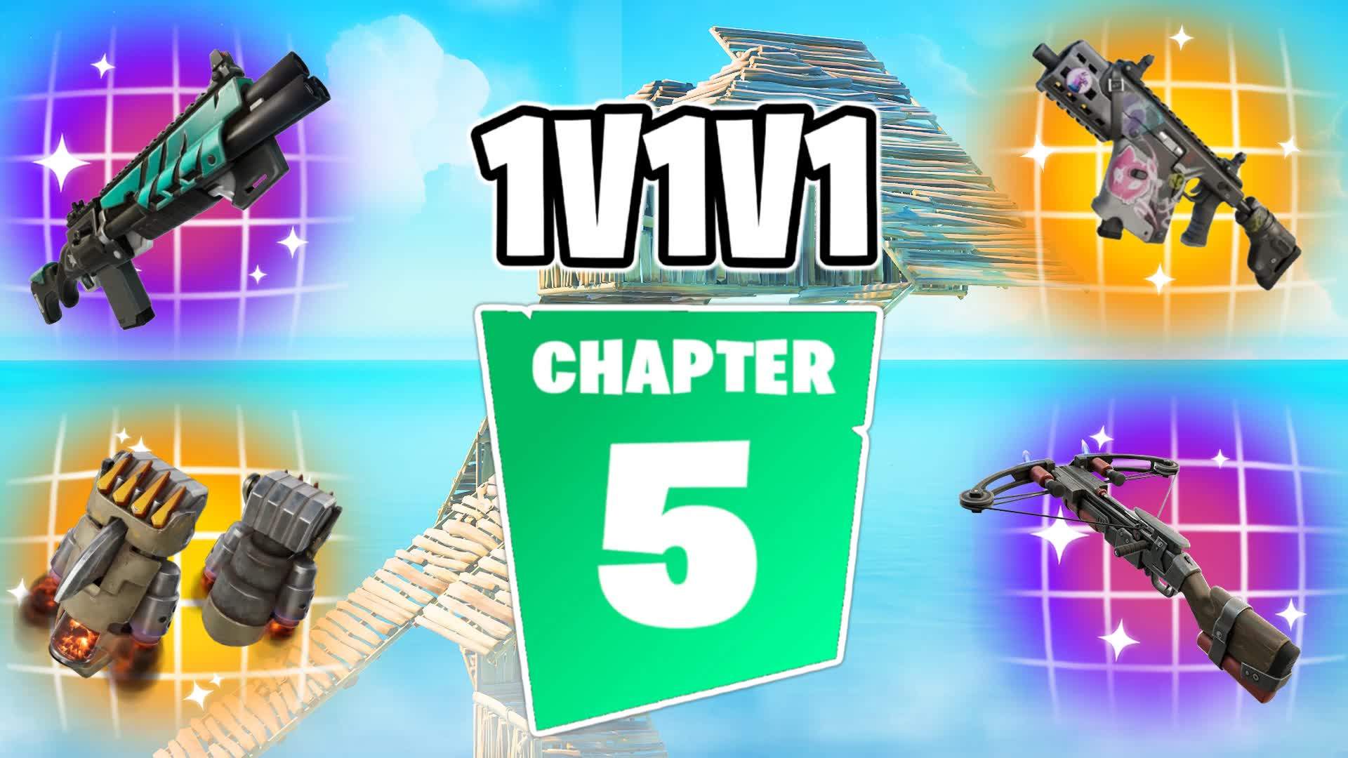 1v1v1 CHAPTER 5 REALISTIC PVP (FFA) 1v2⭐