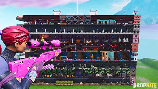 Snipers Vs Runners Fortnite Map The Gauntlet Snipers Vs Runners Fortnite Creative Map Code Dropnite