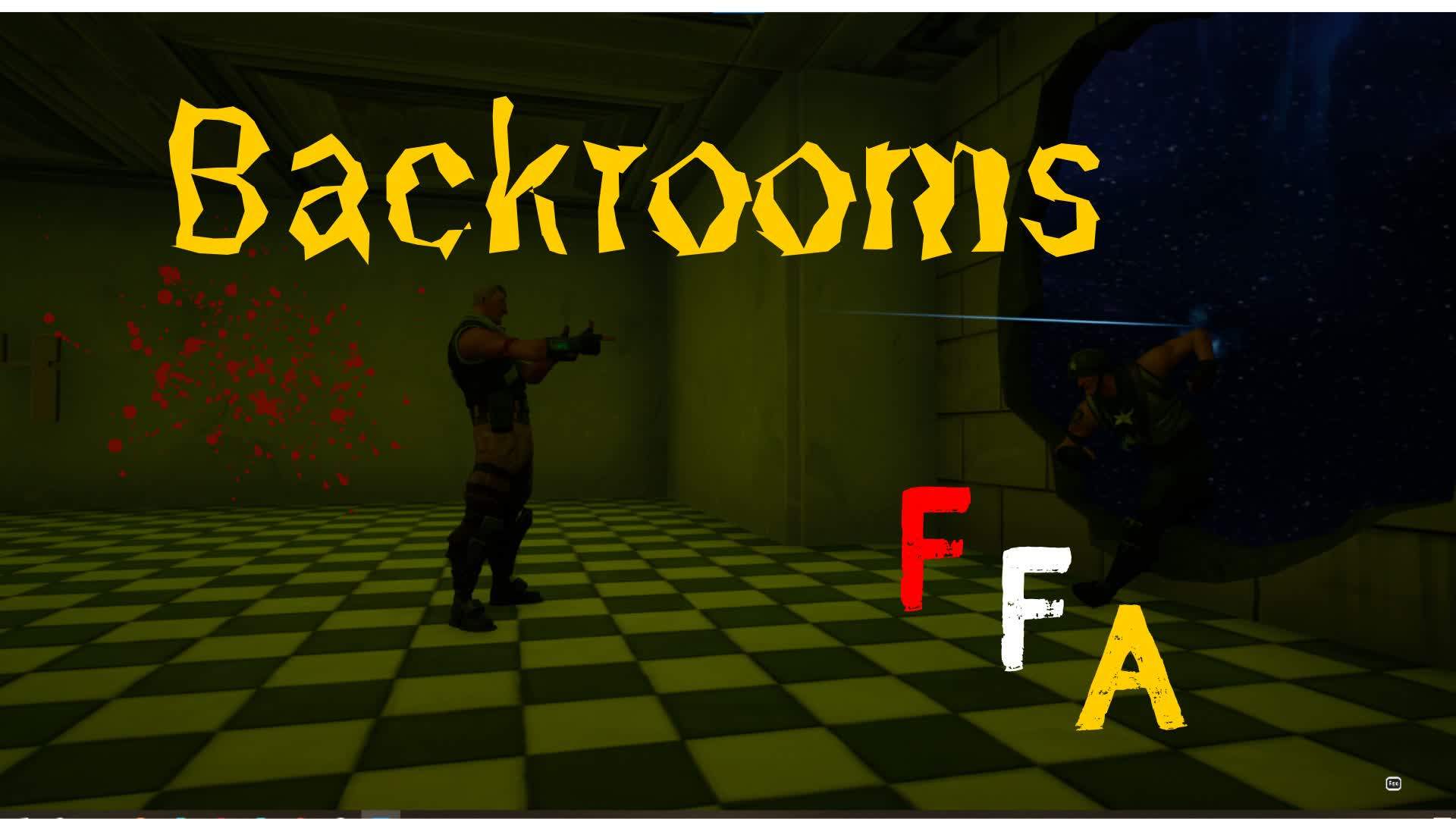 Backrooms FFA - Fortnite Creative Map Code - Dropnite