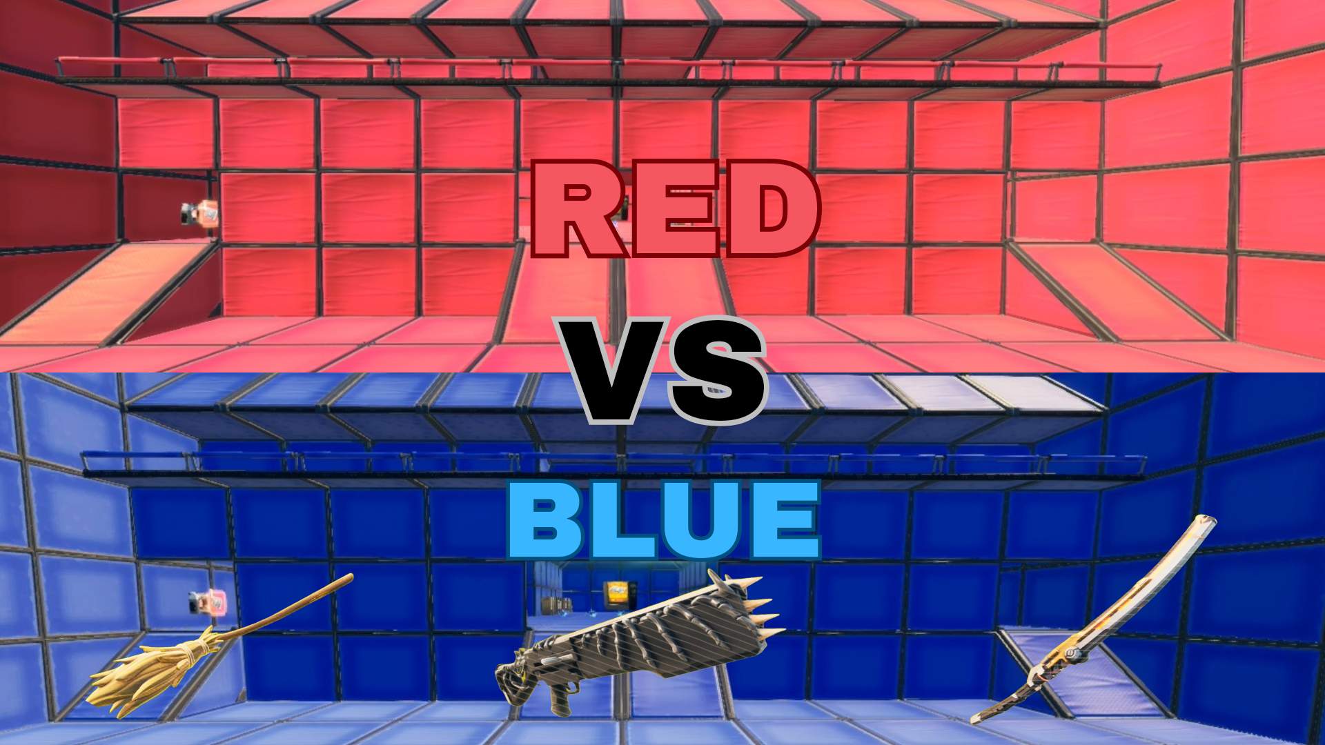 RED VS BLUE - Fortnite Creative Map Code - Dropnite