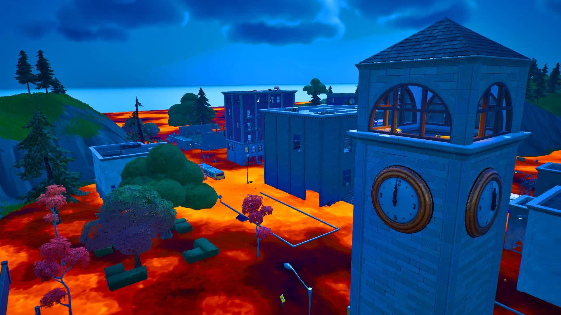 Floor Is Lava | Tilted Towers⭐