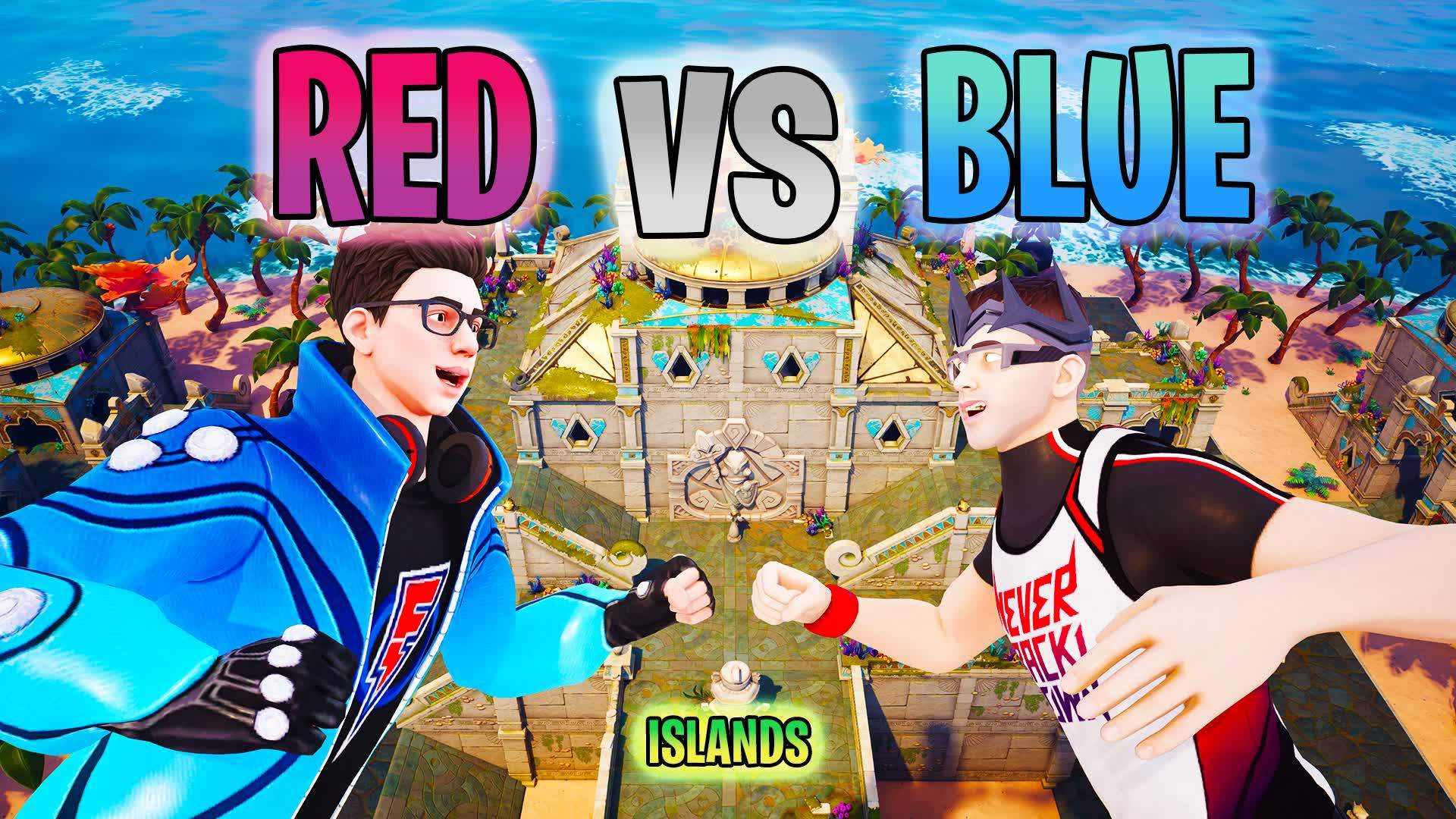 DOMINATION RED VS BLUE🔴🔵