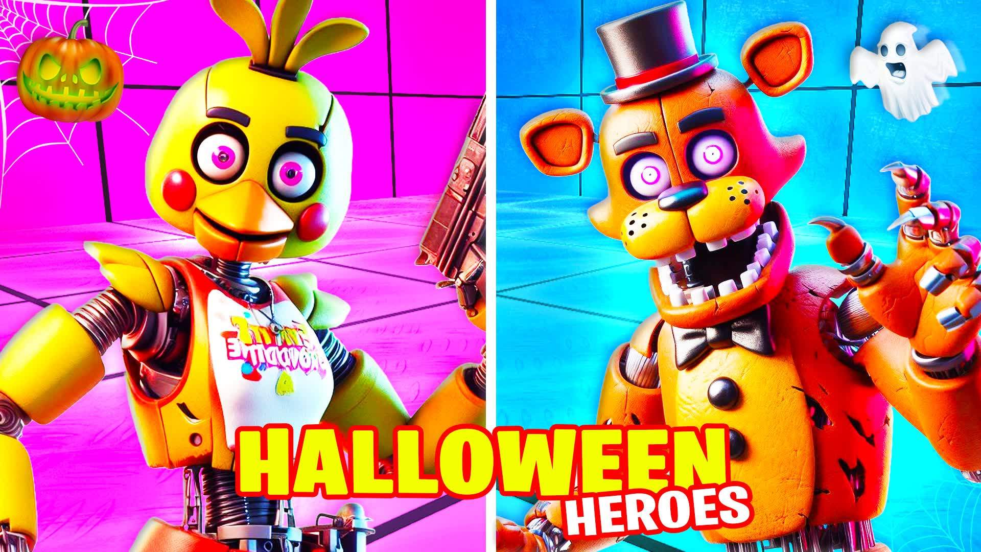 🦸 HEROES FREDDY vs CHICA 🤖