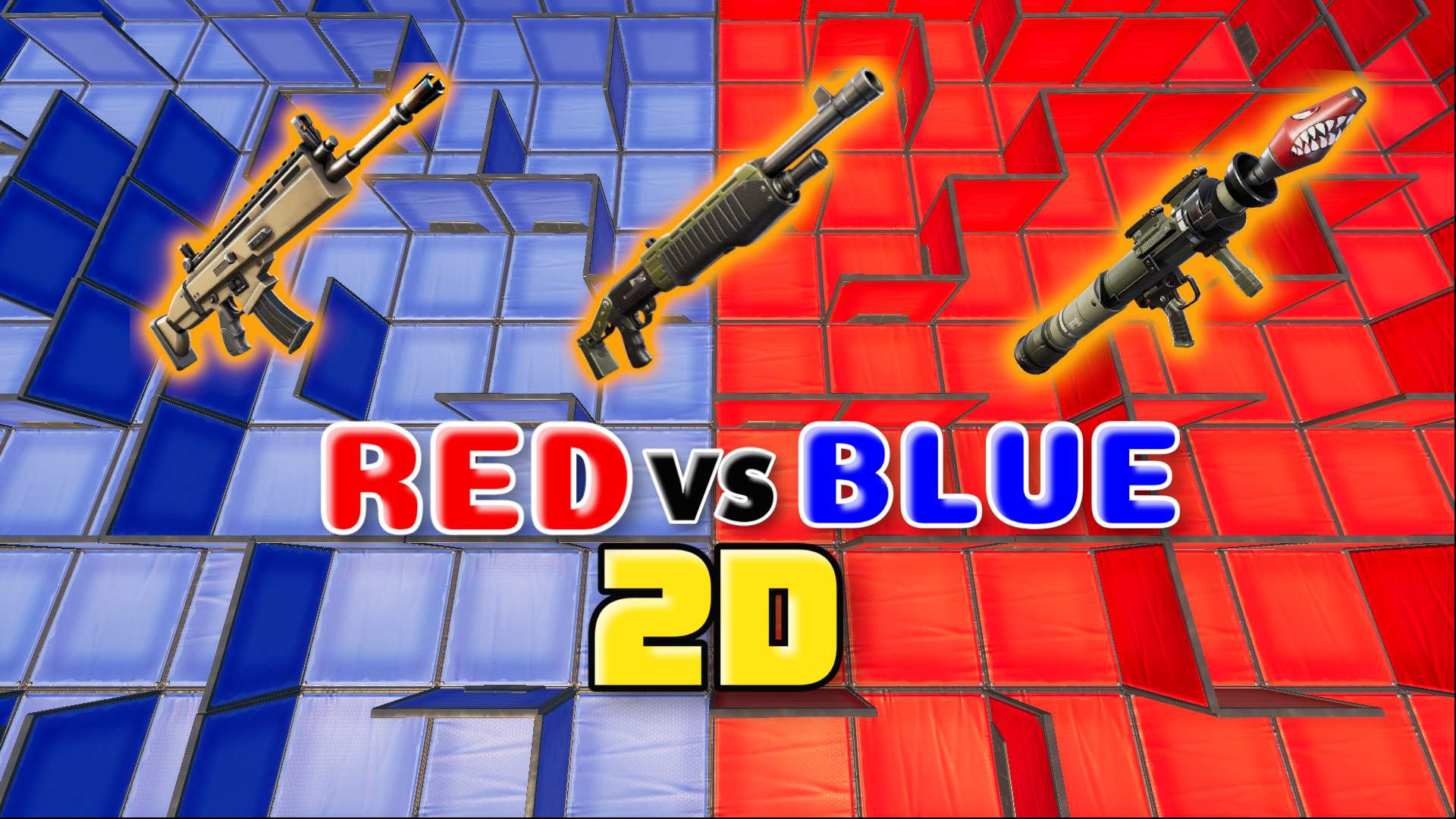 INSANE RED VS BLUE 2D 🔴🔵