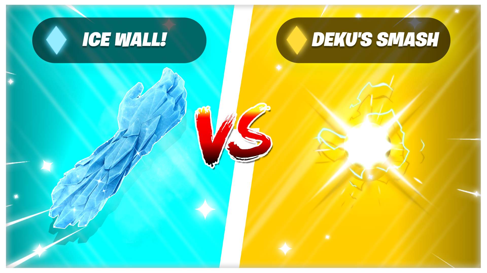 🧊 Ice Wall vs Deku's Smash 💨