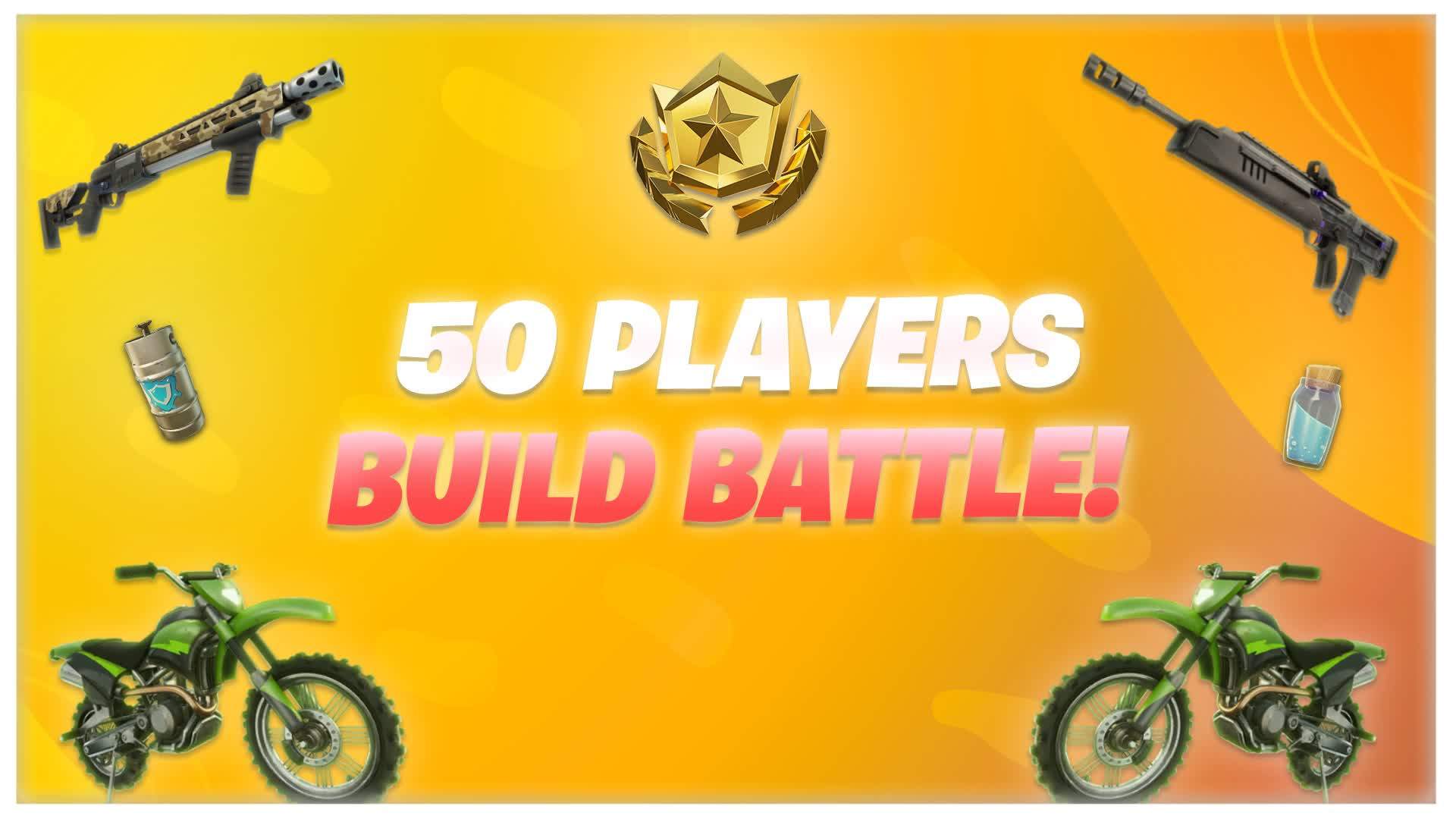 🌟50 Players Build Battle📈 (Bikes)🏍