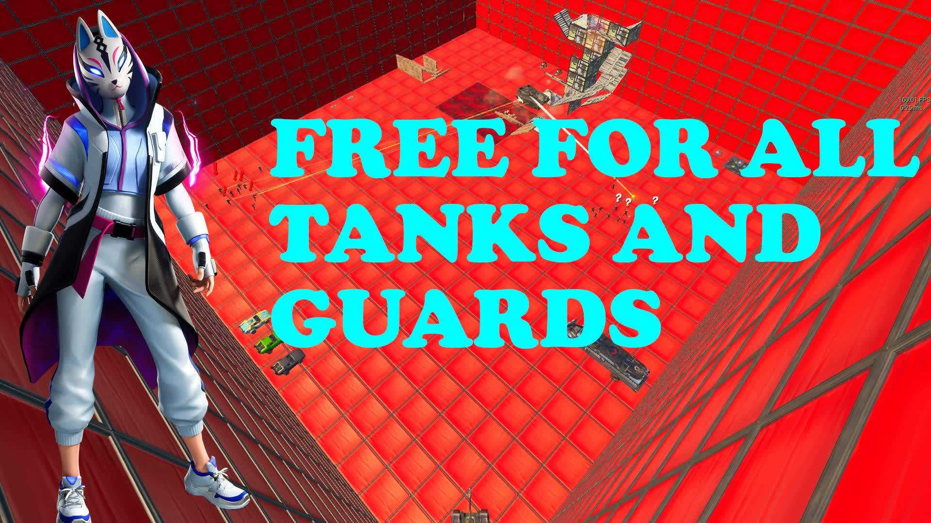 FREE FOR ALL-TANKS+ALL WEAPONS +ALL CARS