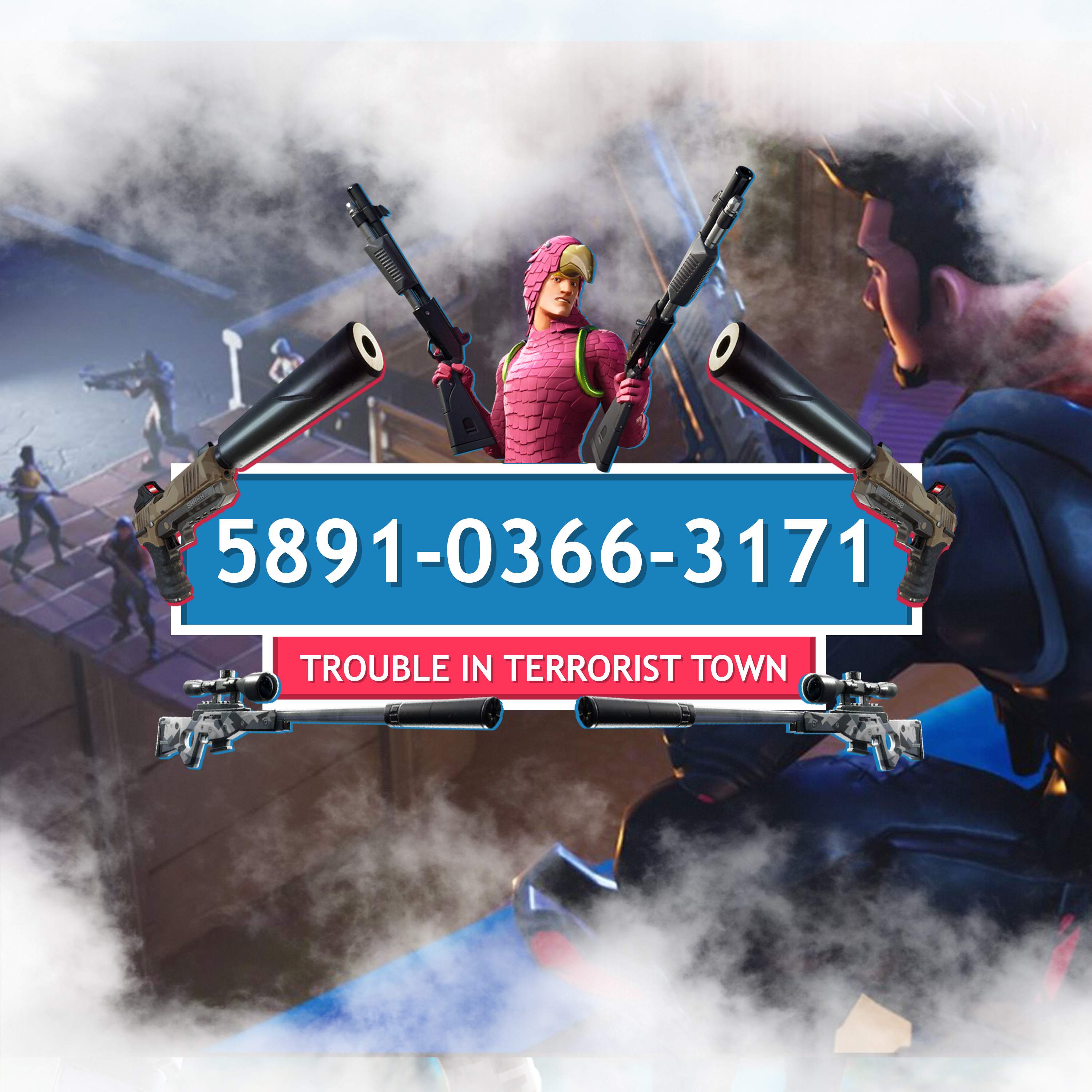 Trouble In Terrorist Town Ttt Fun Fortnite Creative Map Code Dropnite - roblox traitor town maps