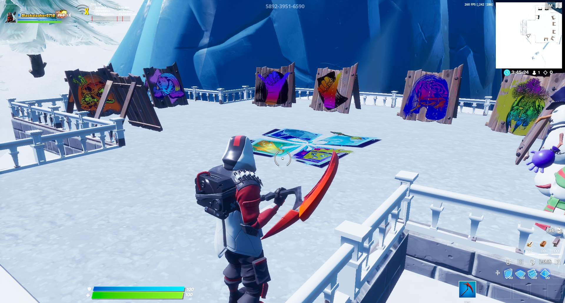 FROZEN ISLAND FFA - Fortnite Creative Map Code - Dropnite