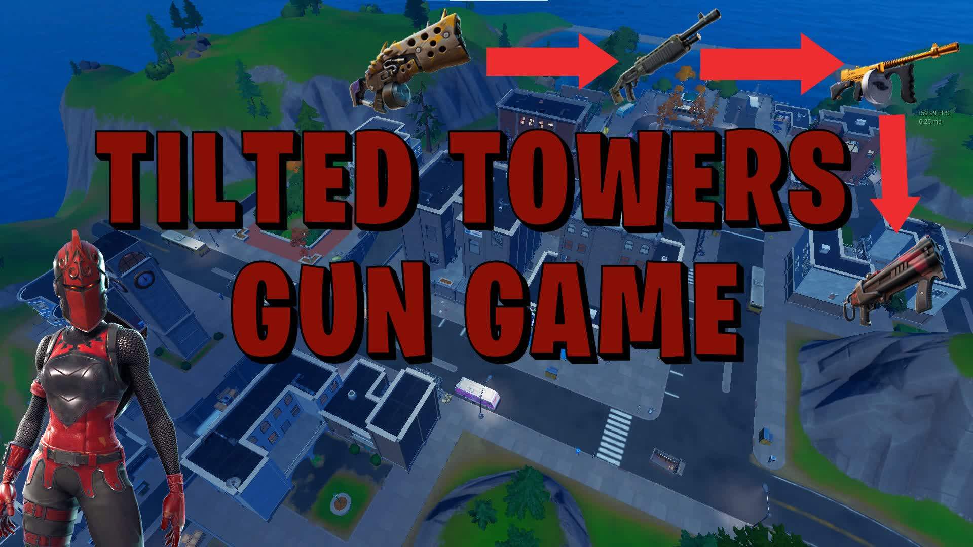 Tilted Towers GUN GAME UEFN