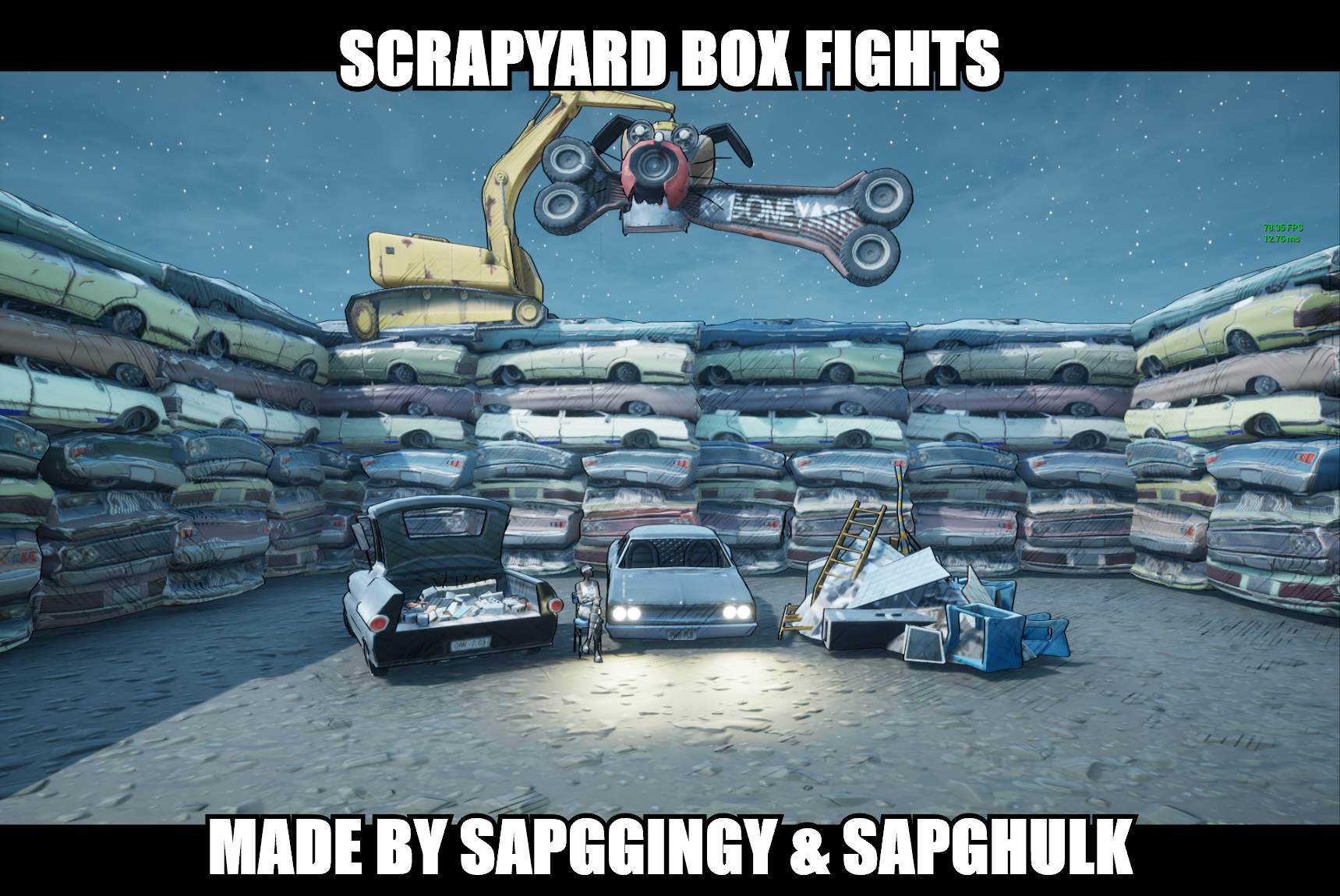 SCRAPYARD BOX FIGHTS!!